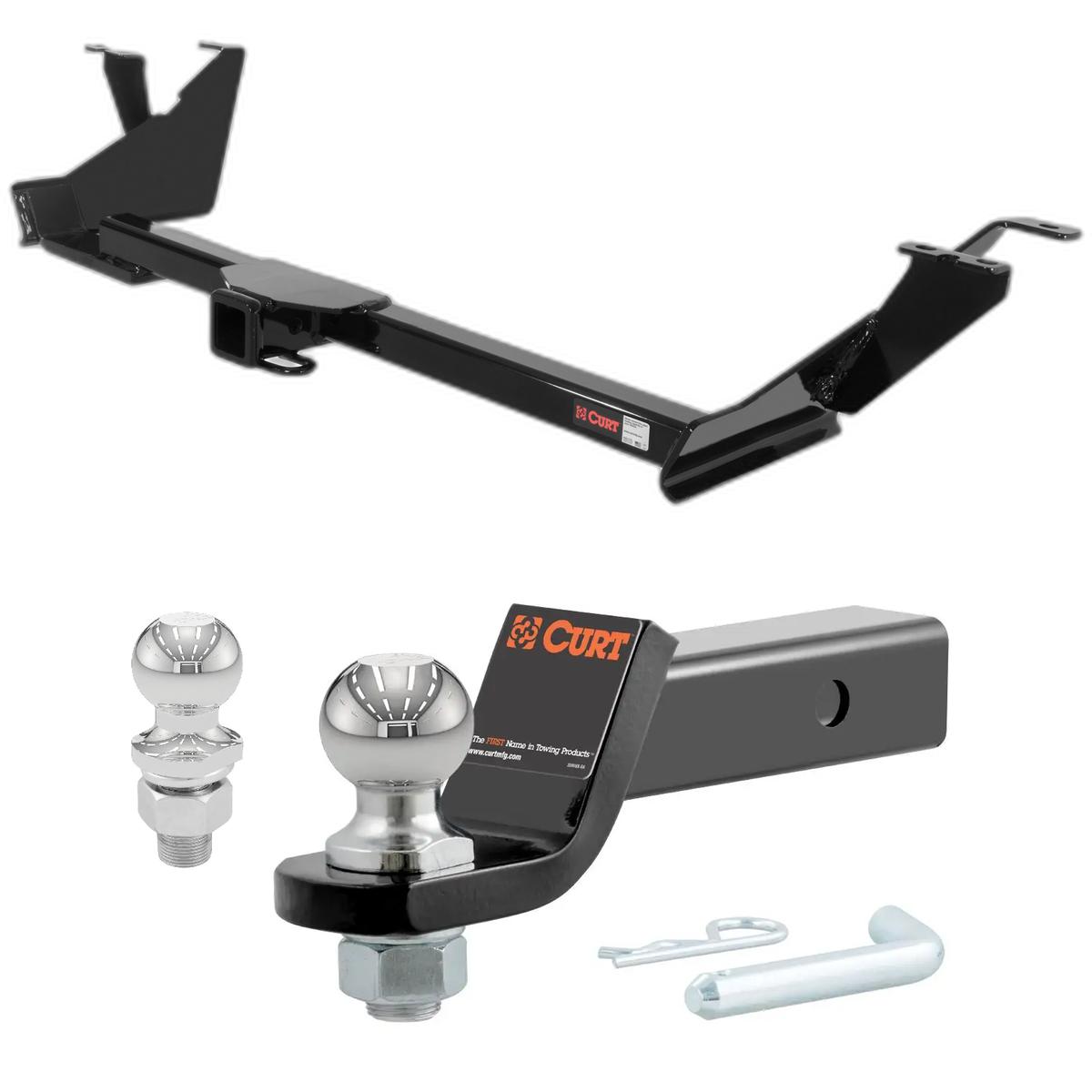 2004-2007 Dodge Caravan With Stow-n-Go CURT Class 3 Hitch, 2" thumbnail 0