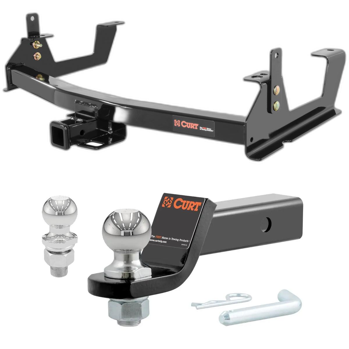 2015-2019 GMC Sierra 2500 HD 8' bed, excluding factory receiver, Tommy Gate lift or cab & chassis CURT Class 3 Hitch, 2" thumbnail 0