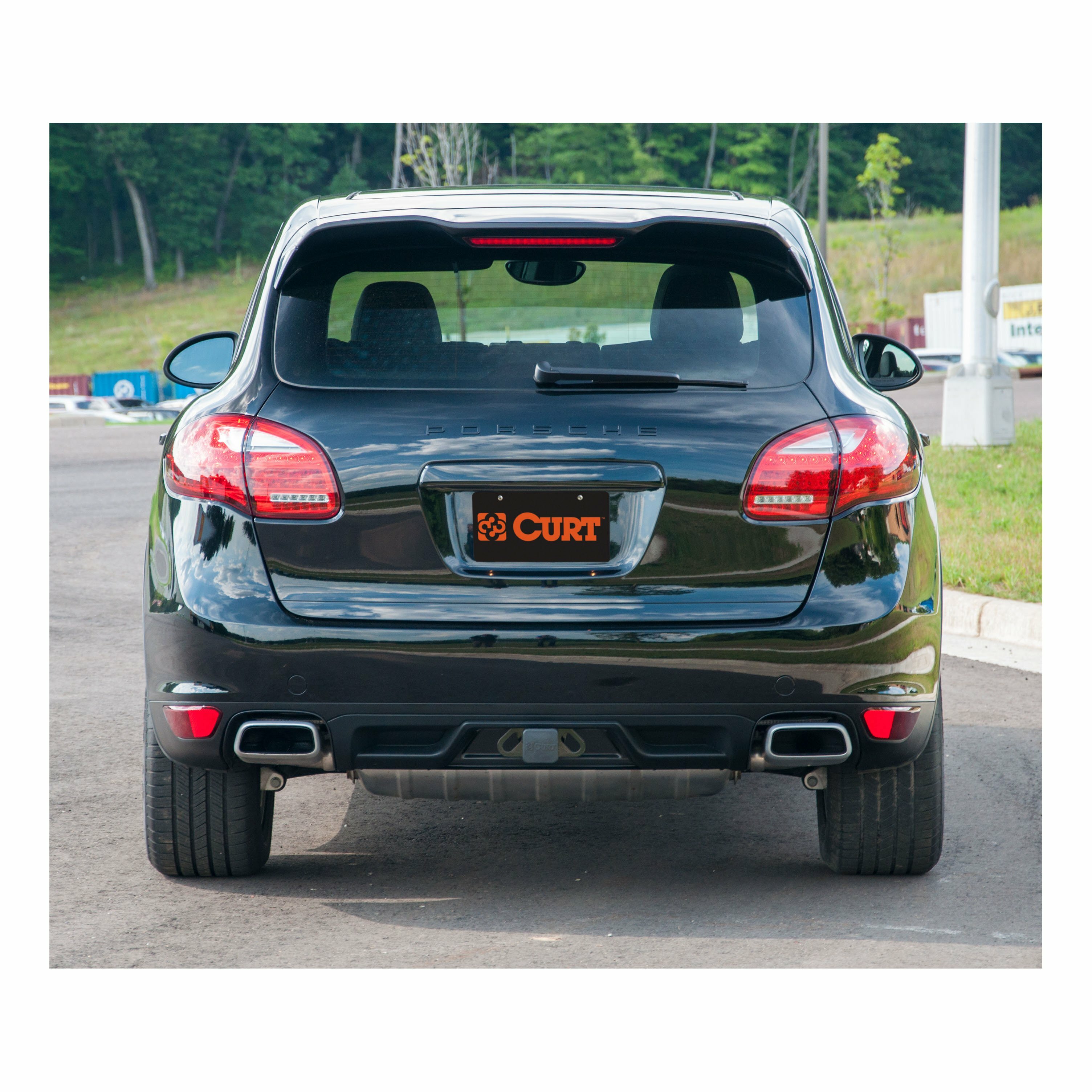 2011-2017 Volkswagen Touareg All CURT Class 3 Trailer Hitch, 2" Receiver + 2" Ball + 1-7/8" Ball Kit thumbnail 4