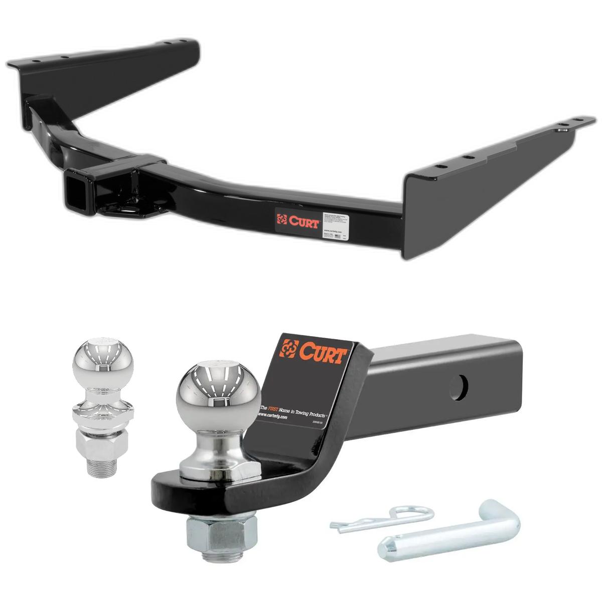 2012-2021 Nissan NV3500 All CURT Class 3 Trailer Hitch, 2" Receiver + 2" Ball + 1-7/8" Ball Kit thumbnail 0