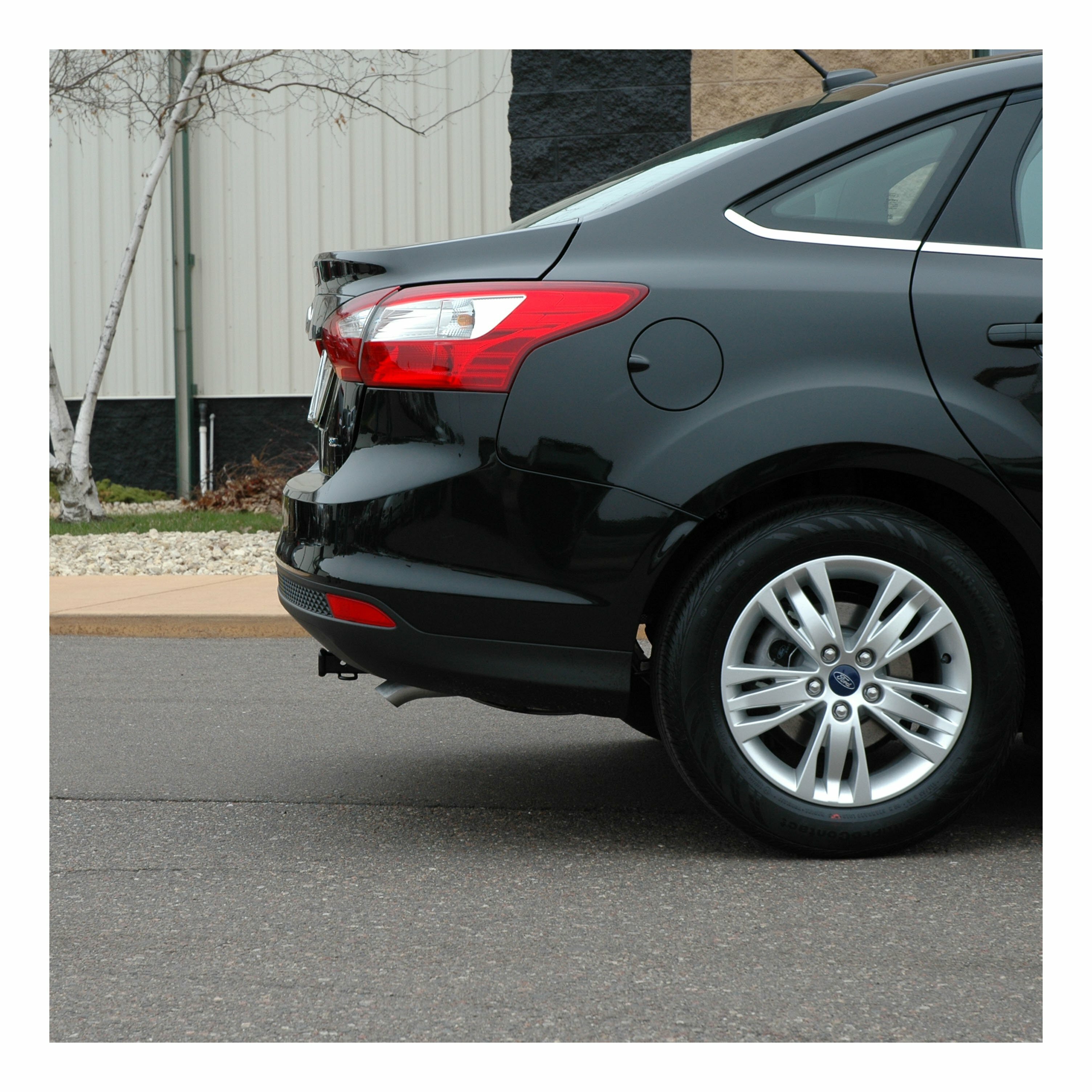 2012-2018 Ford Focus SE Class 1 Trailer Hitch, 1-1/4" Receiver + 2" Ball + 1-7/8" Ball Kit thumbnail 4