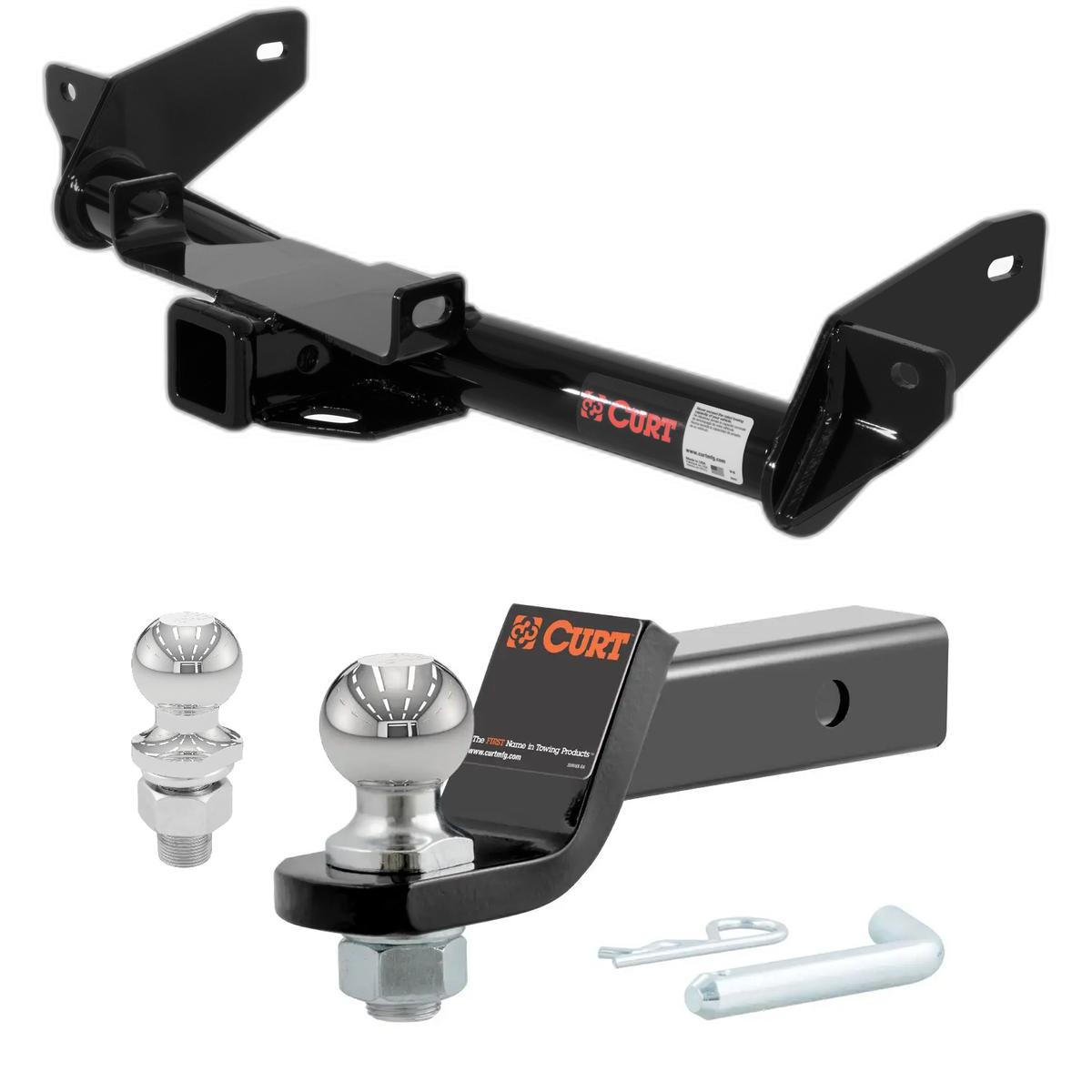 2007-2008 Ford F-150 Excluding factory receiver CURT Class 3 Hitch, 2" thumbnail 0