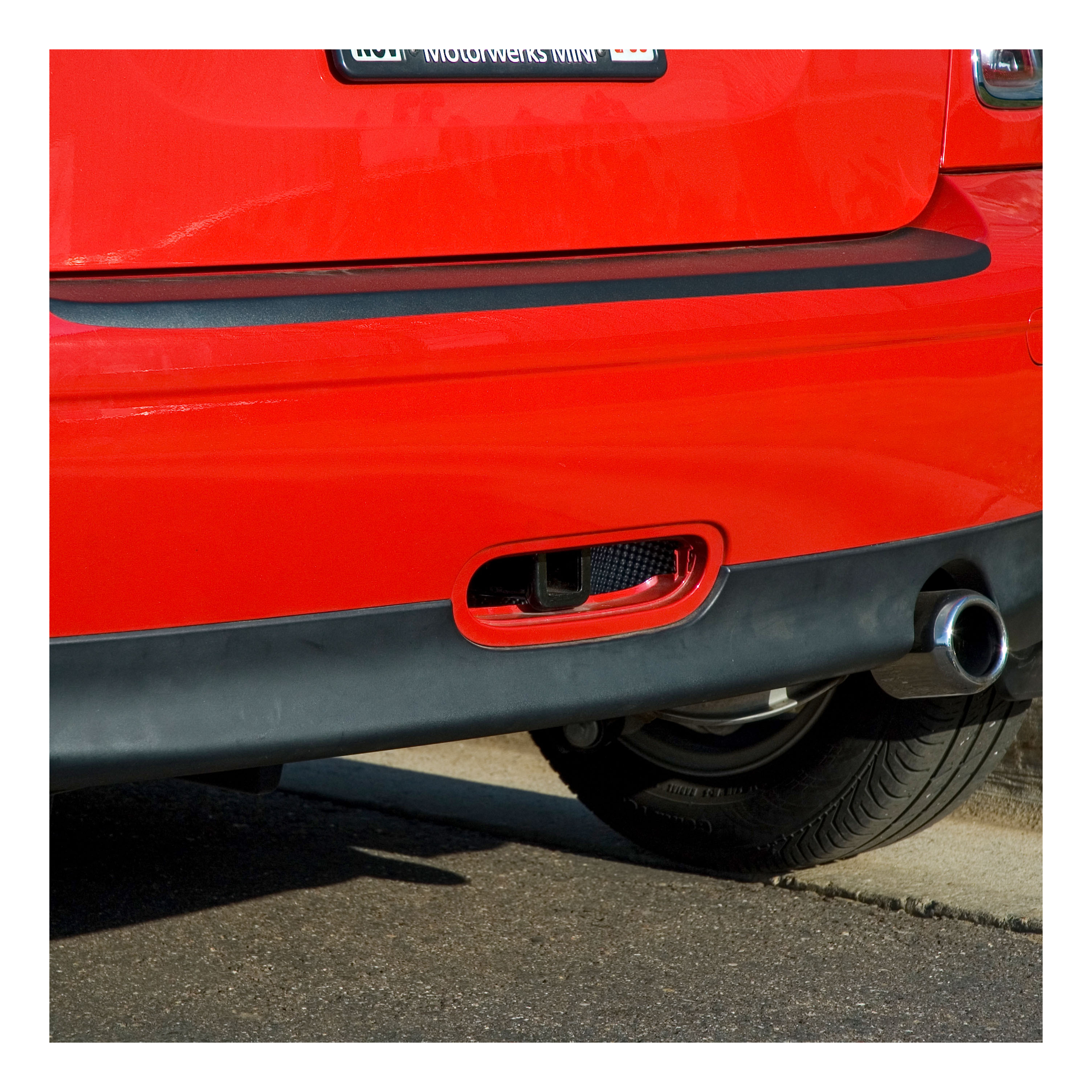2009-2010 Mini Cooper Convertible, Except S Model Class 1 Trailer Hitch, 1-1/4" Receiver + 2" Ball + 1-7/8" Ball Kit thumbnail 3