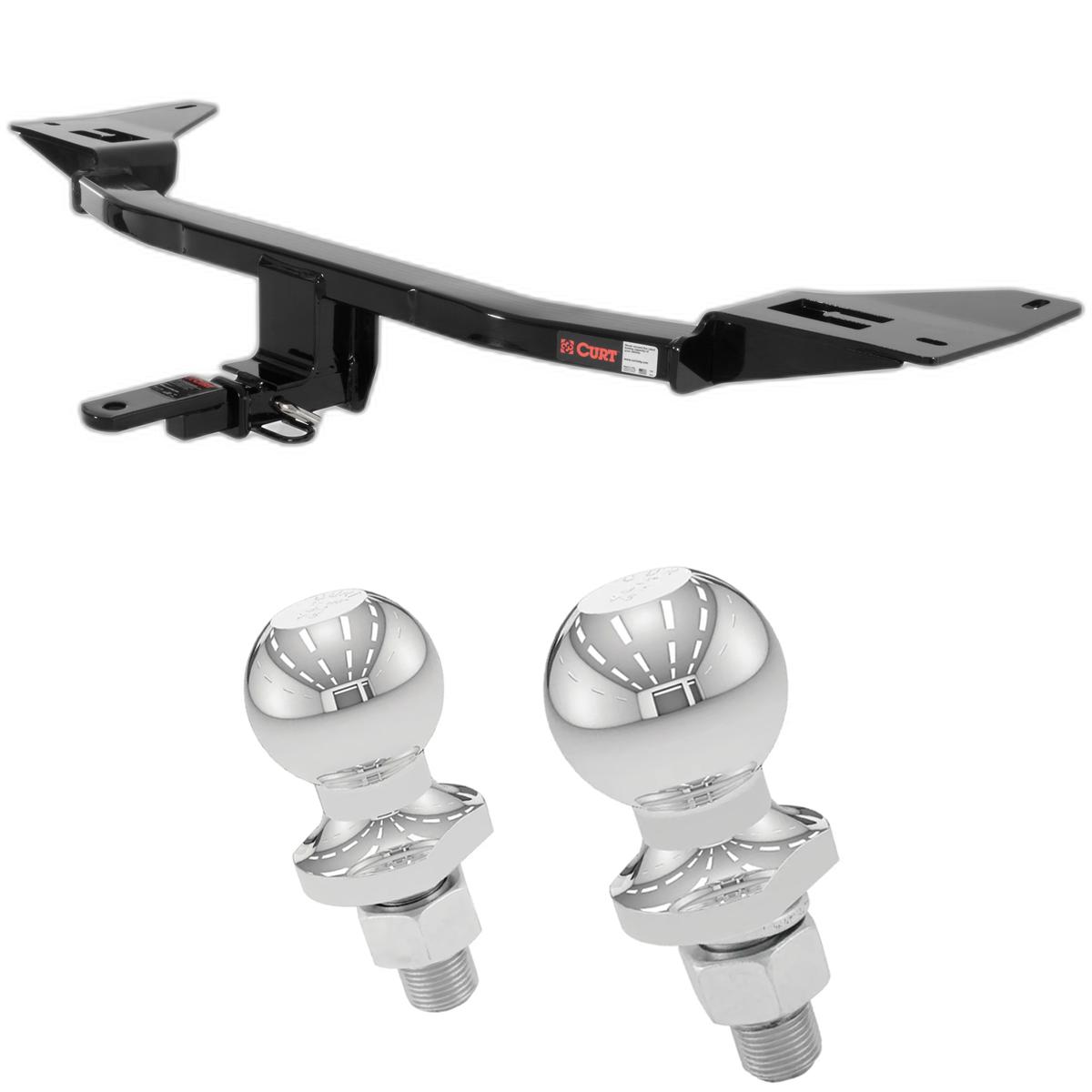 2010-2019 Ford Taurus All Class 2 Trailer Hitch, 1-1/4" Ball Mount thumbnail 0