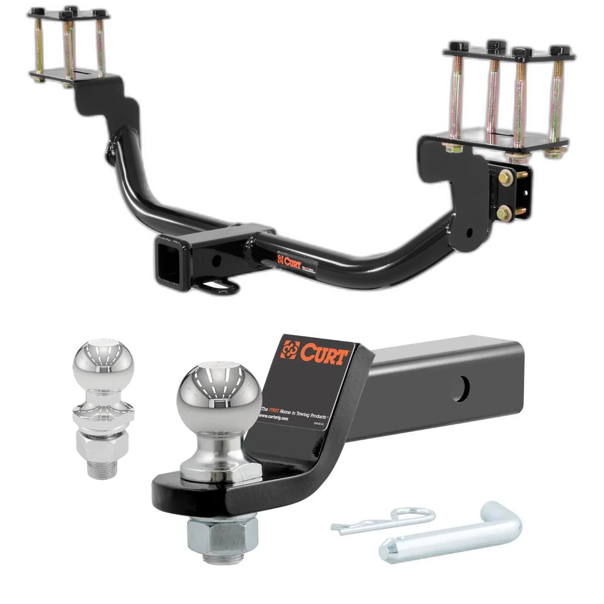 2013-2015 Mercedes-Benz GLK250 All CURT Class 3 Trailer Hitch, 2" Receiver + 2" Ball + 1-7/8" Ball Kit thumbnail 0