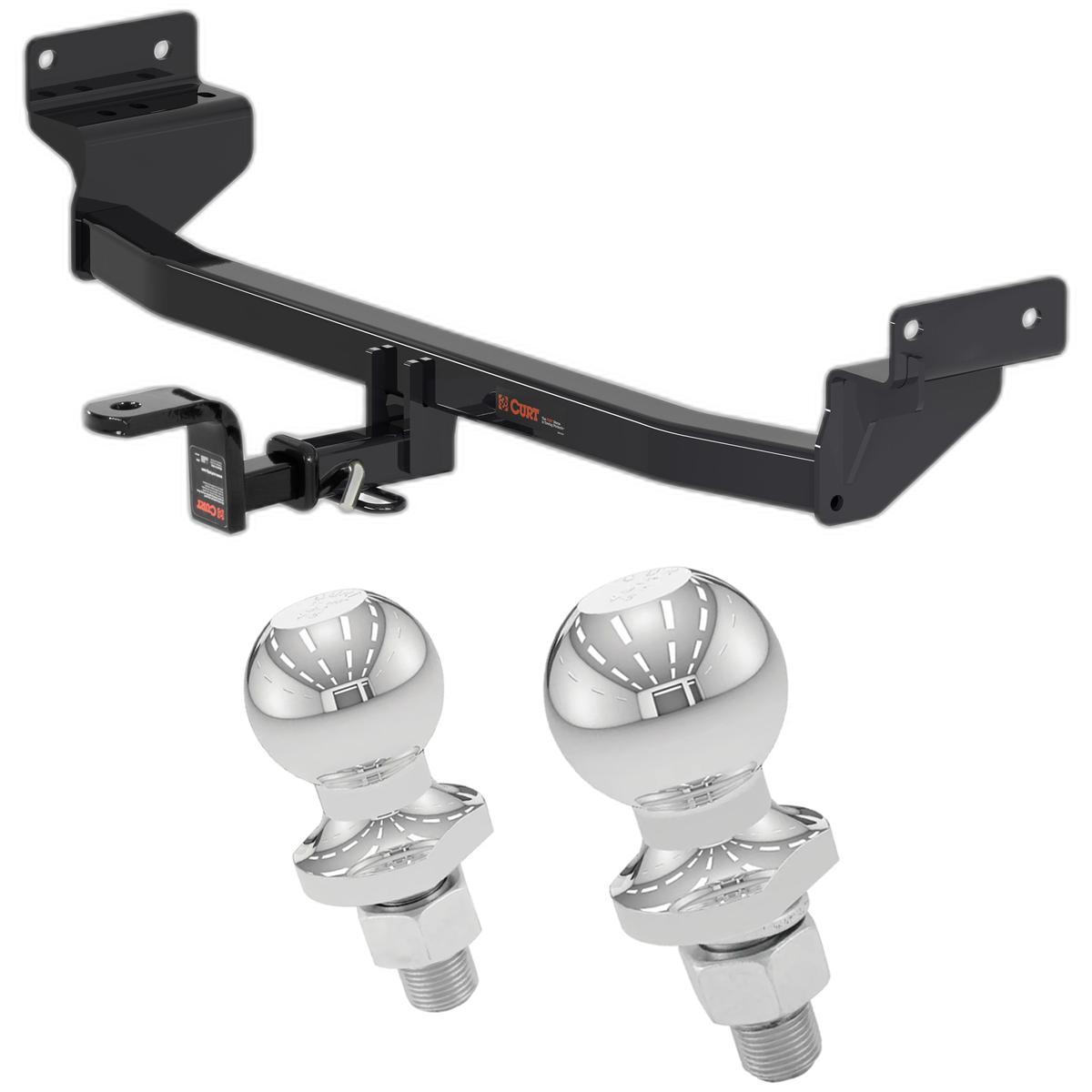 2017-2018 Kia Niro Excluding Plug-In Class 2 Trailer Hitch, 1-1/4" Ball Mount thumbnail 0