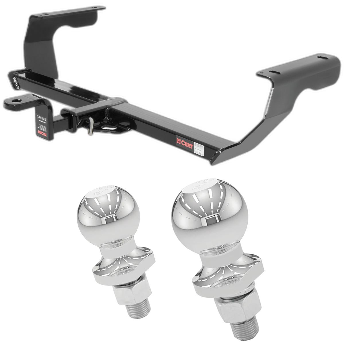 2008-2011 Subaru Impreza Hatchback, single exhaust Class 1 Trailer Hitch, 1-1/4" Ball Mount thumbnail 0