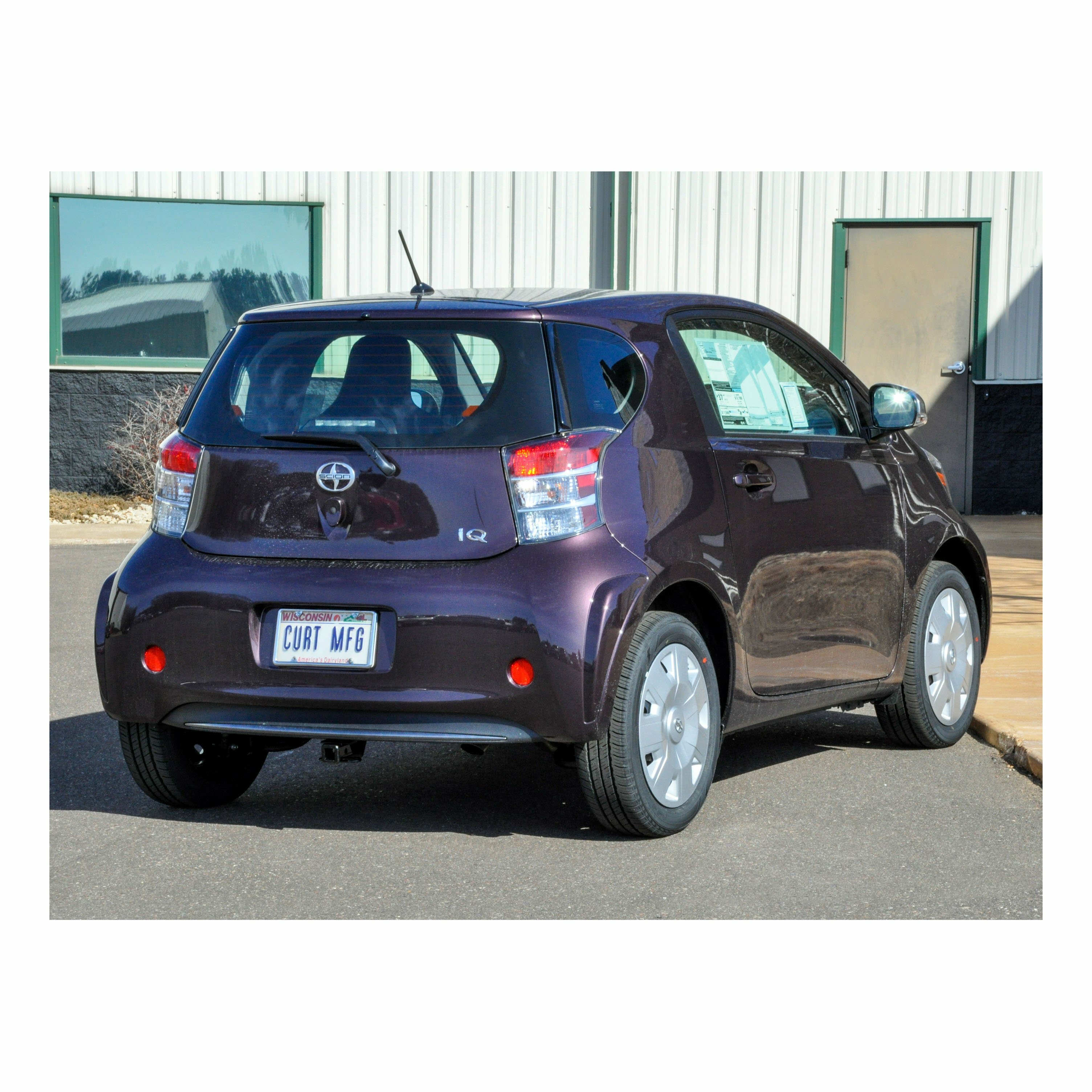 2012-2015 Scion iQ All Class 1 Trailer Hitch, 1-1/4" Receiver + 2" Ball + 1-7/8" Ball Kit thumbnail 2