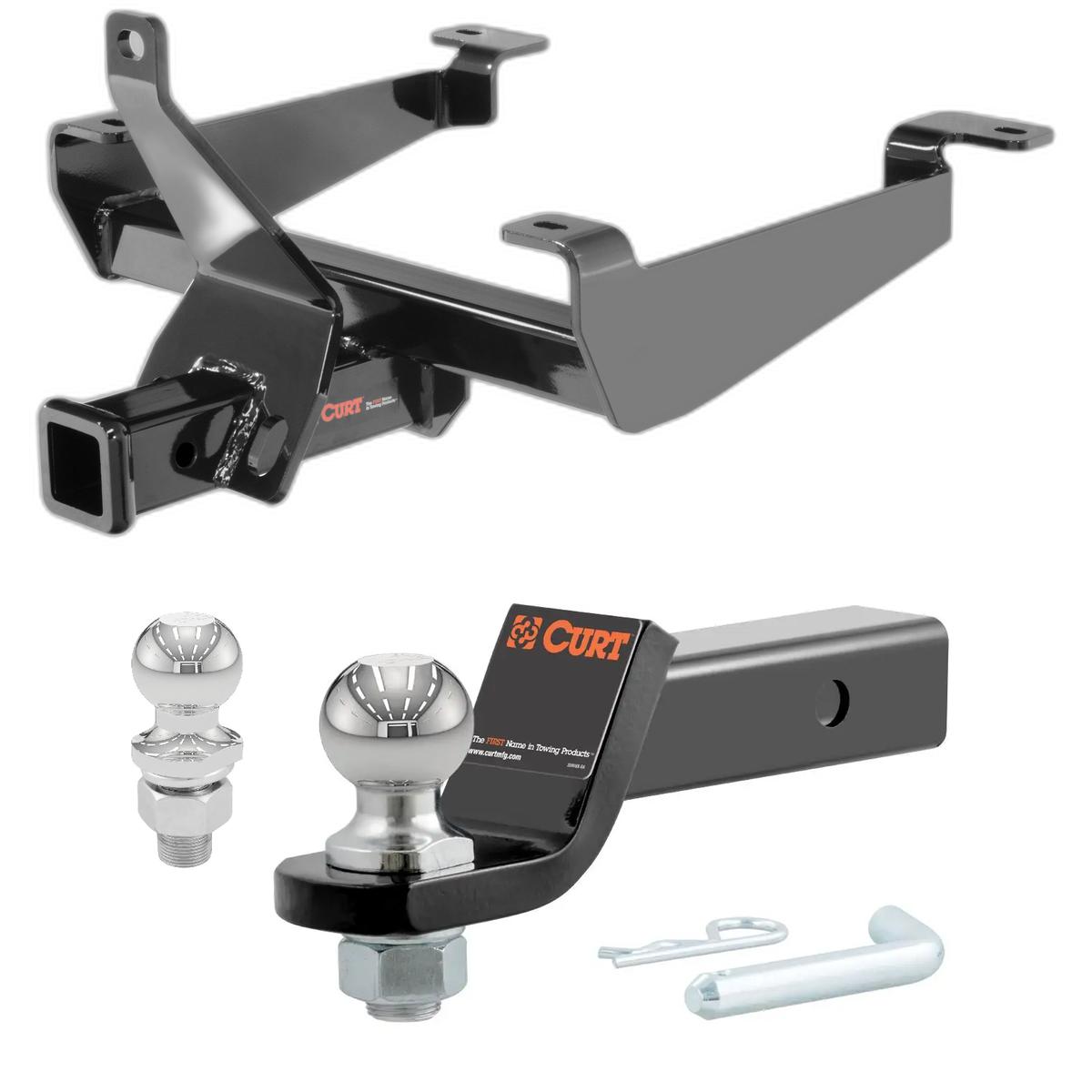 2014-2018 Land Rover Range Rover Sport All CURT Class 3 Trailer Hitch, 2" Receiver + 2" Ball + 1-7/8" Ball Kit thumbnail 0