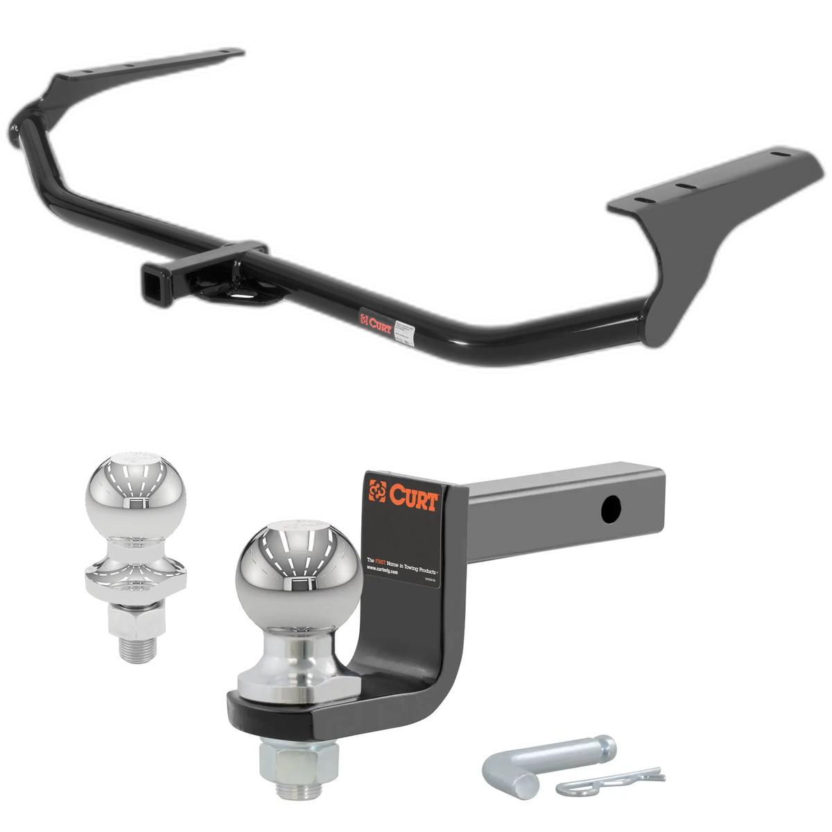 2009-2015 Toyota Venza All, Including AWD Class 2 Trailer Hitch, 1-1/4" Receiver + 2" Ball + 1-7/8" Ball Kit thumbnail 0