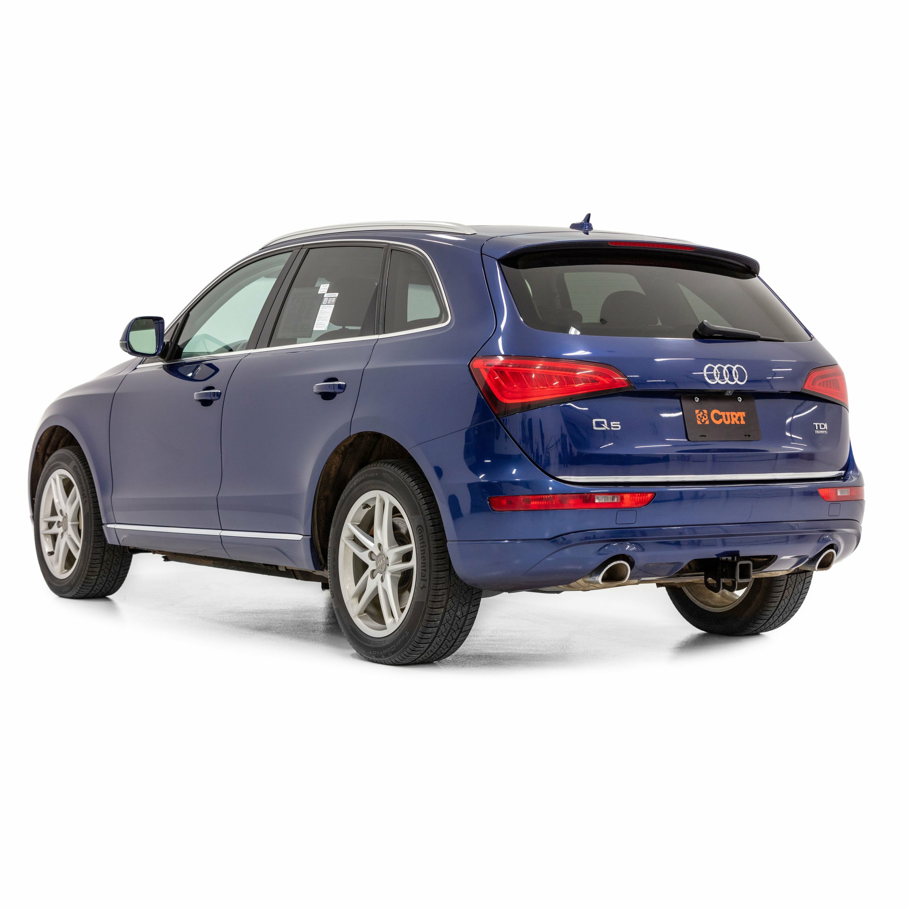 2011-2017 Audi Q5 All CURT Class 3 Trailer Hitch, 2" Receiver + 2" Ball + 1-7/8" Ball Kit thumbnail 1
