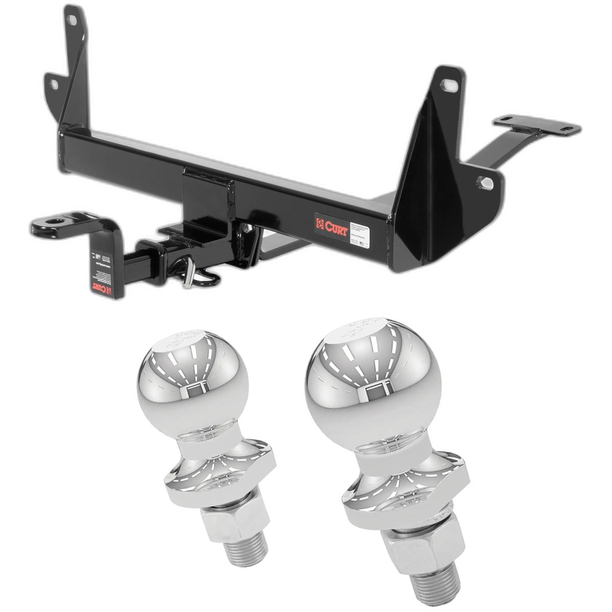 2007-2008 BMW 328xi Sedan, Single Muffler Class 1 Trailer Hitch, 1-1/4" Ball Mount thumbnail 0