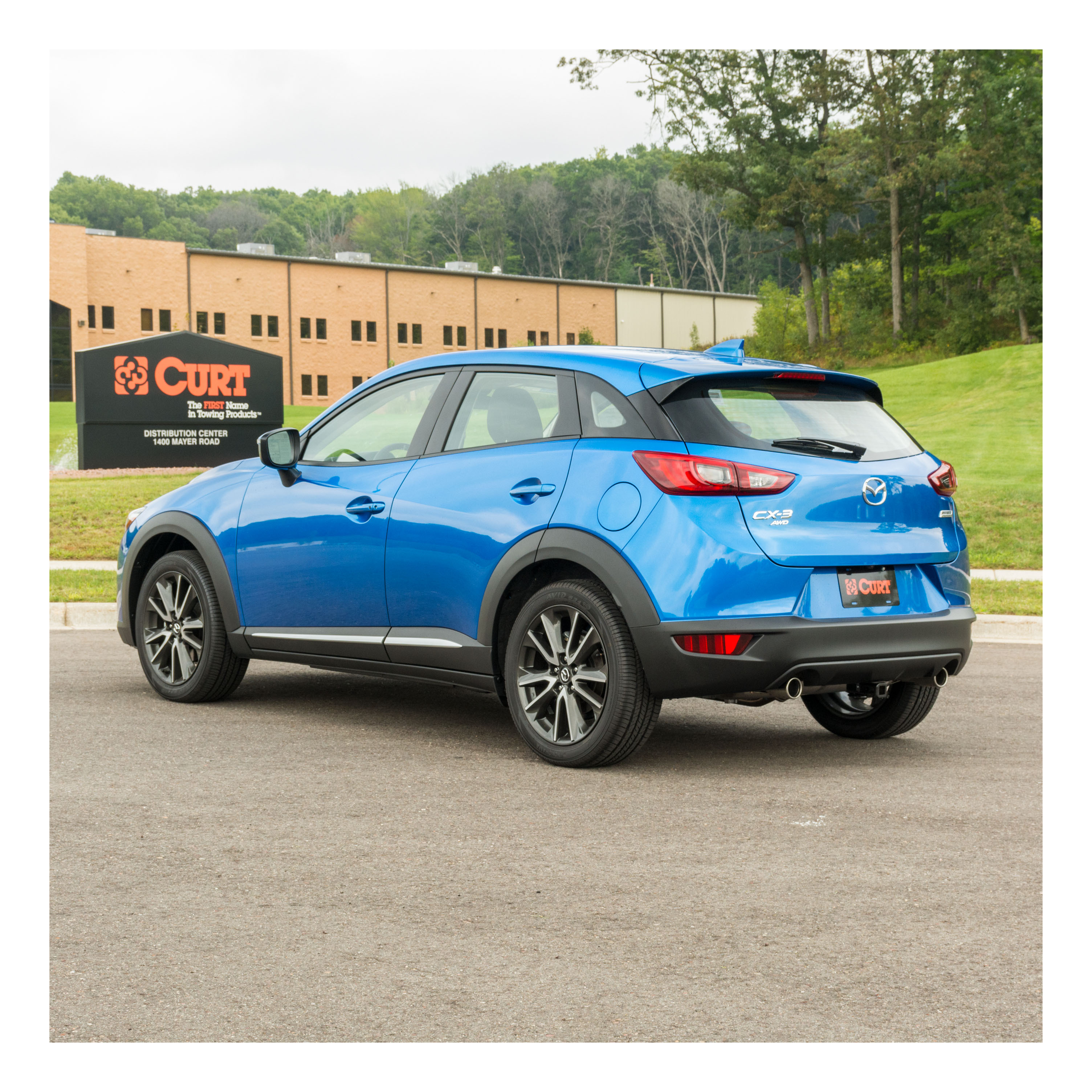 2016-2021 Mazda CX-3 All Class 1 Trailer Hitch, 1-1/4" Receiver + 2" Ball + 1-7/8" Ball Kit thumbnail 2
