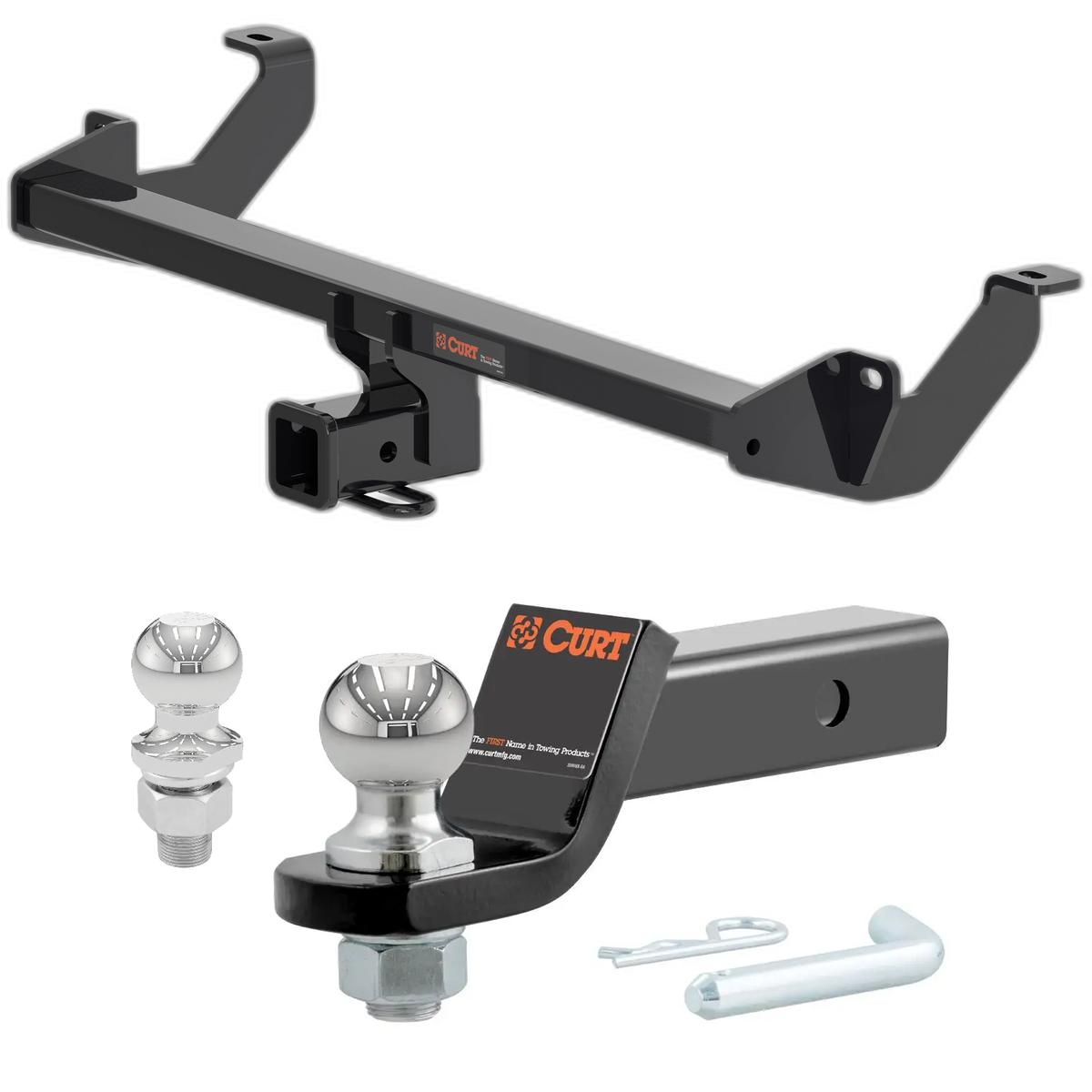 2019-2020 Buick Envision All CURT Class 3 Trailer Hitch, 2" Receiver + 2" Ball + 1-7/8" Ball Kit thumbnail 0