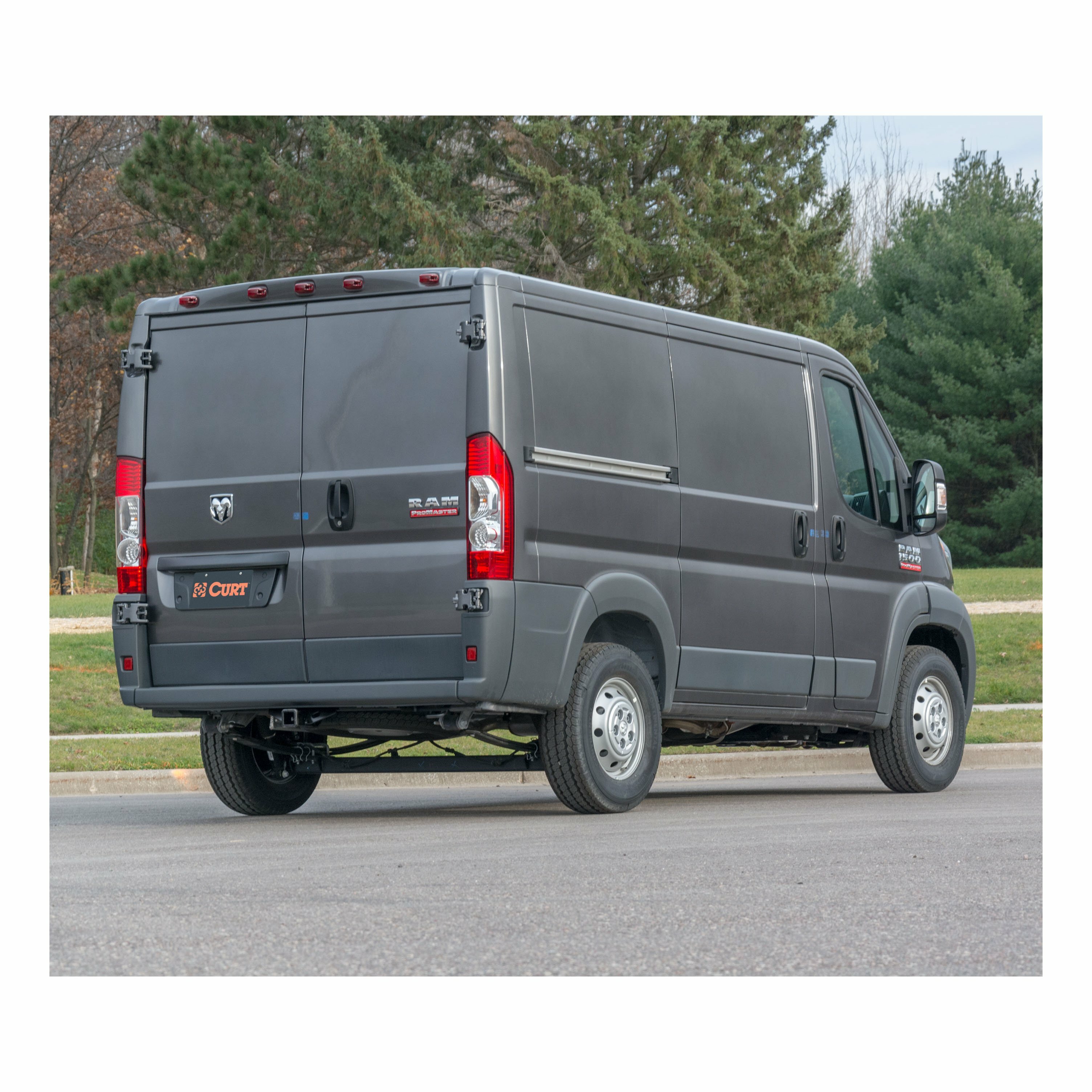 2014-2021 Ram ProMaster 2500 All CURT Class 3 Hitch, 2" thumbnail 3