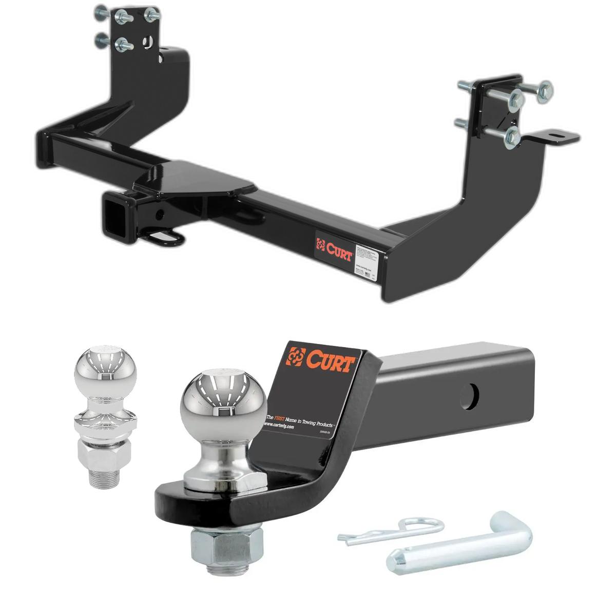 2003-2006 Dodge Sprinter 2500 140 In. Wheel Base with Single Rear Wheels CURT Class 4 Trailer Hitch, 2" Receiver + 2" Ball + 1-7/8" Ball Kit thumbnail 0