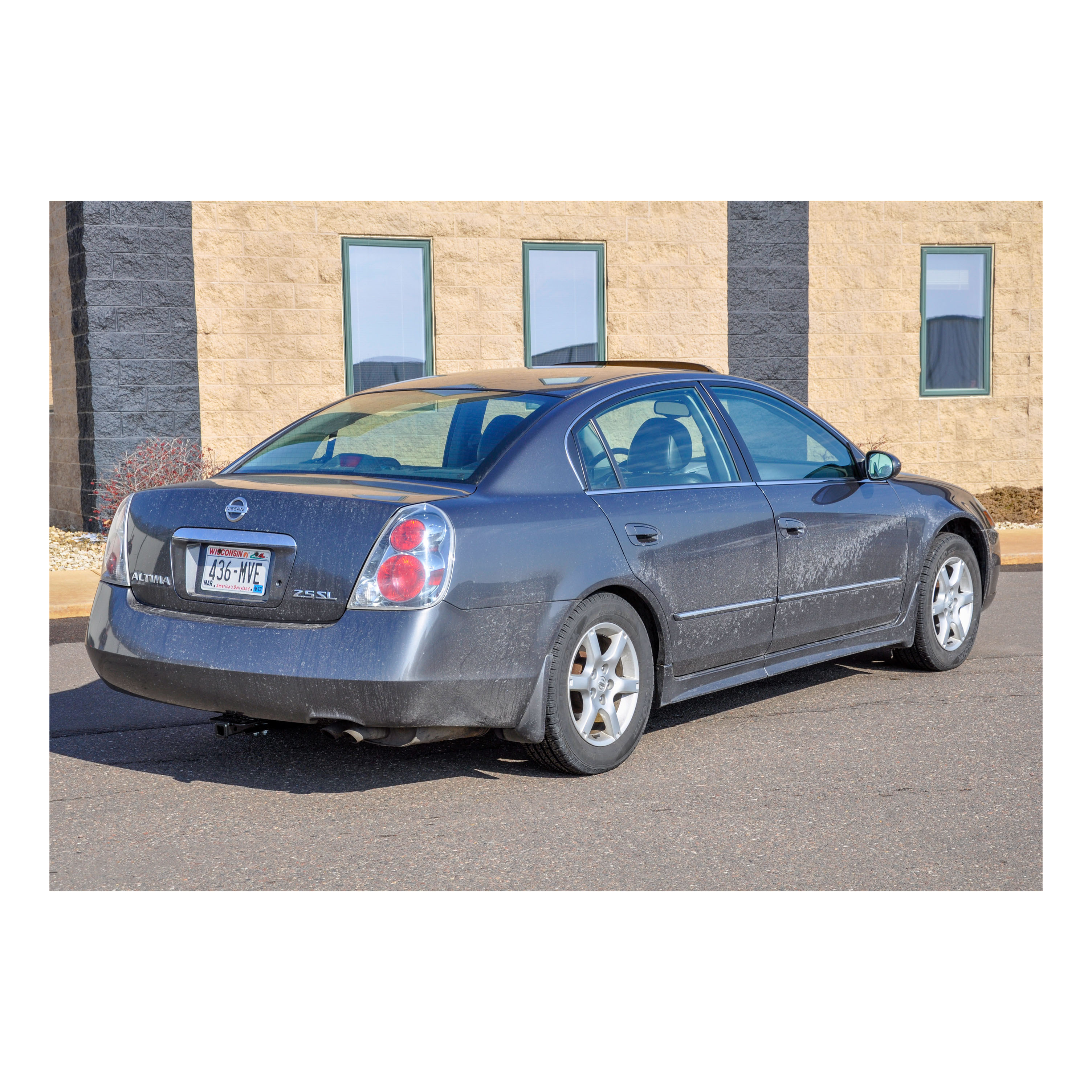 2002-2006 Nissan Altima Sedan Class 1 Trailer Hitch, 1-1/4" Receiver + 2" Ball + 1-7/8" Ball Kit thumbnail 2