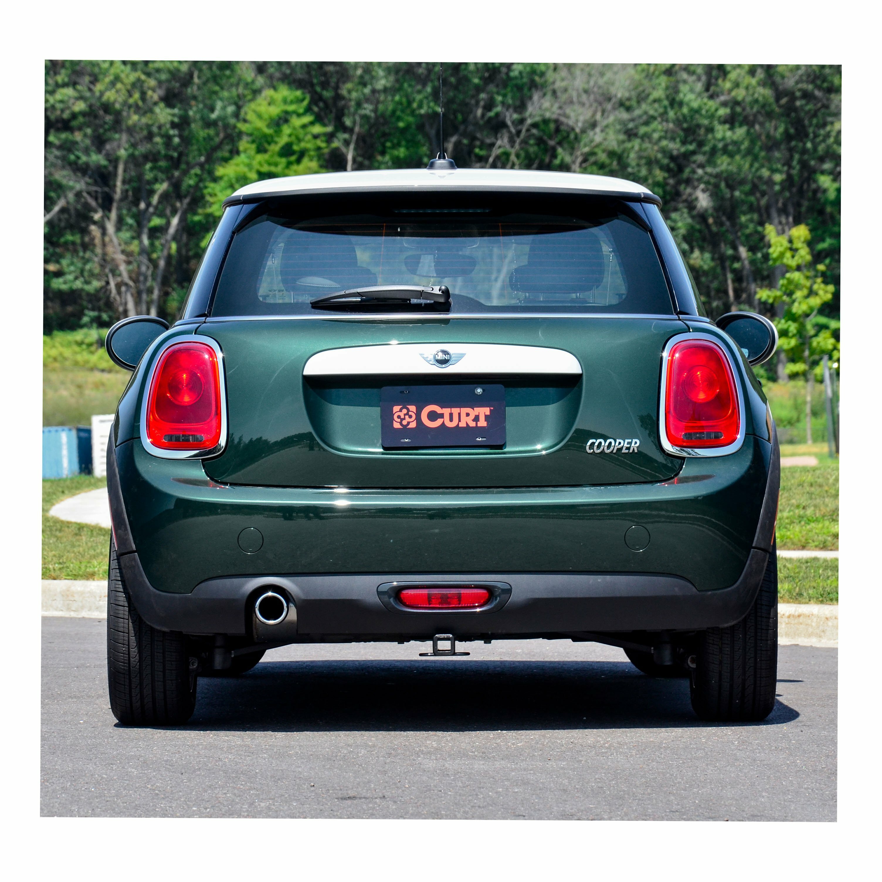 2014-2019 Mini Cooper Base, Hatchback, Except with Spare Tire Class 1 Trailer Hitch, 1-1/4" Receiver + 2" Ball + 1-7/8" Ball Kit thumbnail 4