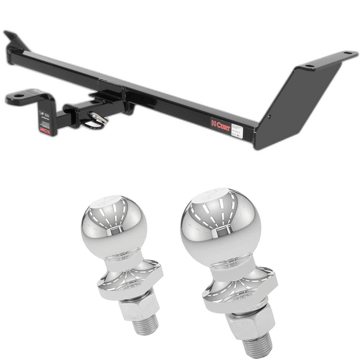 2010-2011 Mitsubishi Lancer GTS Sportback, Excluding Fore to Aft Mufflers Class 1 Trailer Hitch, 1-1/4" Ball Mount thumbnail 0