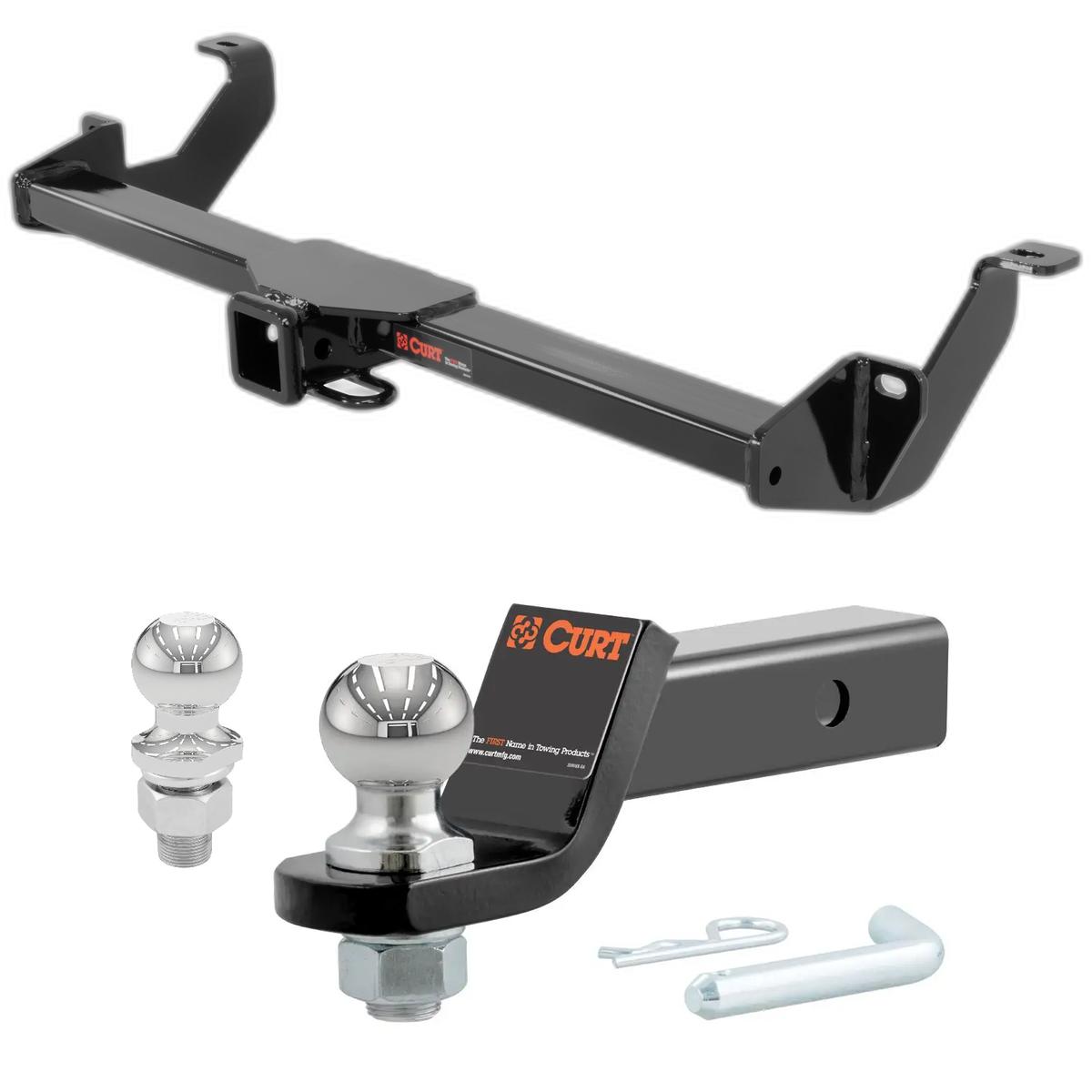 2016-2018 Buick Envision All CURT Class 3 Trailer Hitch, 2" Receiver + 2" Ball + 1-7/8" Ball Kit thumbnail 0