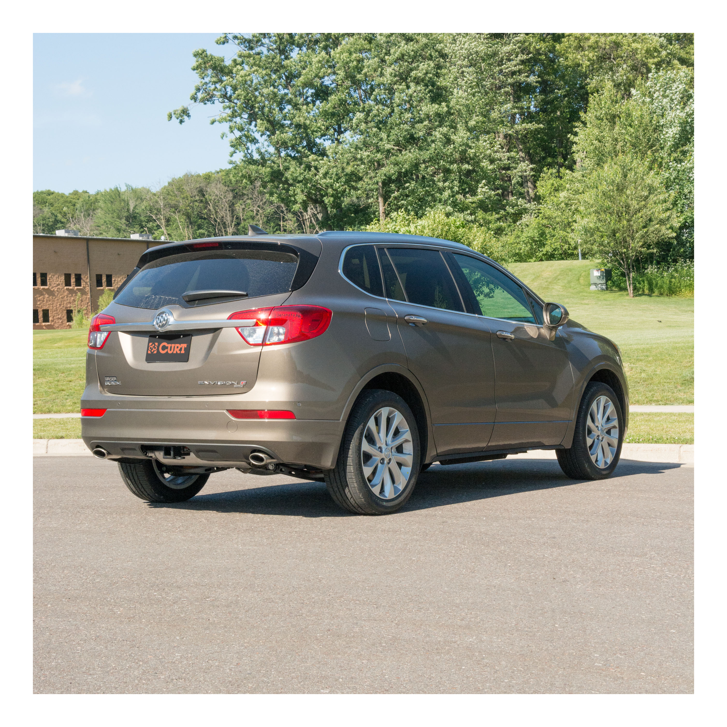 2016-2018 Buick Envision All CURT Class 3 Trailer Hitch, 2" Receiver + 2" Ball + 1-7/8" Ball Kit thumbnail 3