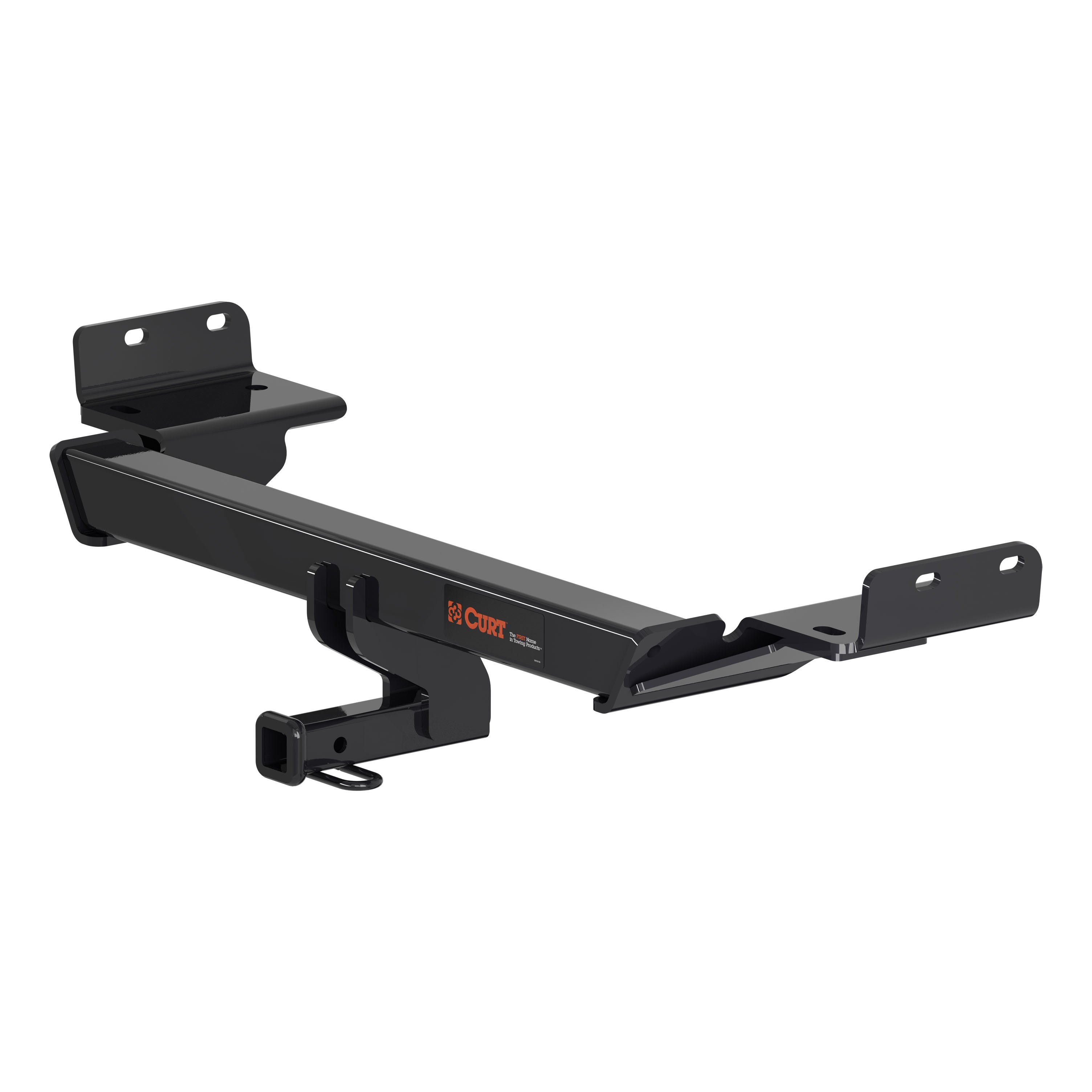 2018 - 2021 Jeep Compass Curt 1-1/4" Class 2 Trailer Tow Hitch + 5-Flat Wiring Kit Tow Boat/Utility Trailer with Surge Brakes 12174 thumbnail 2
