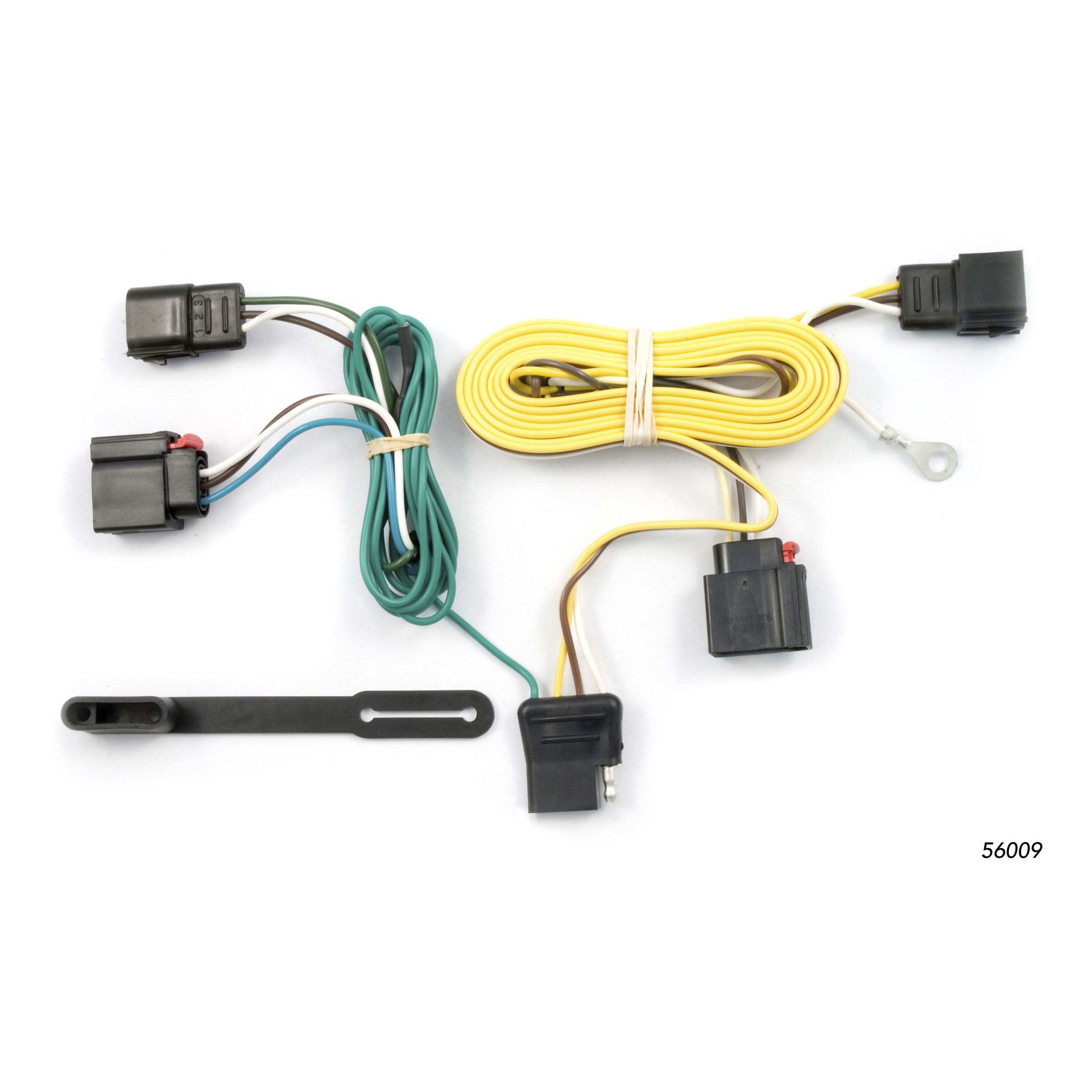 2007 - 2010 Jeep Grand Cherokee Excluding SRT8 Curt 2" Class 3 Trailer Tow Hitch + 5-Flat Wiring Kit Tow Boat/Utility Trailer with Surge Brakes 13251 thumbnail 1
