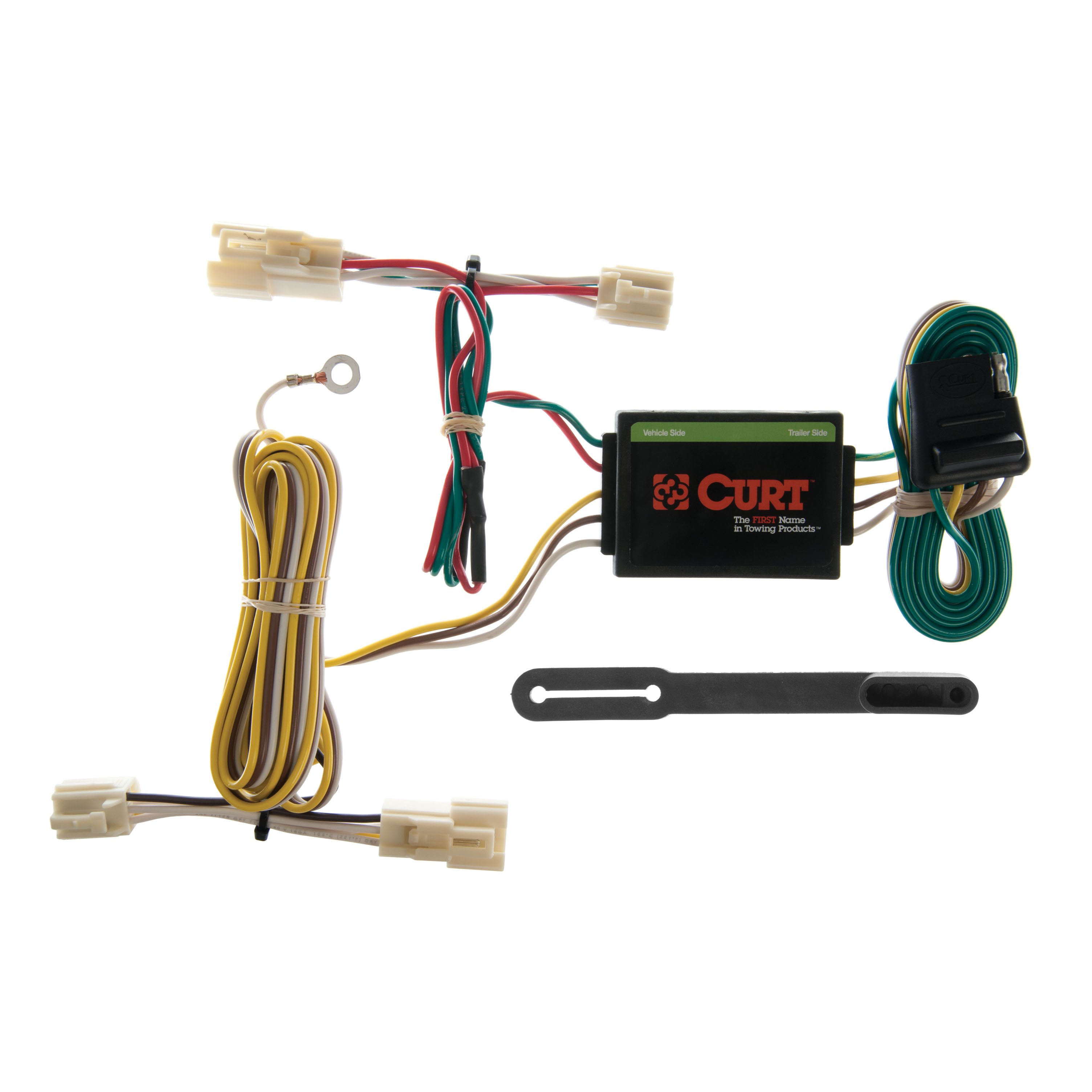 1997 - 2001 Toyota Camry Curt 1-1/4" Class 2 Trailer Tow Hitch + 5-Flat Wiring Kit Tow Boat/Utility Trailer with Surge Brakes 12339 thumbnail 1