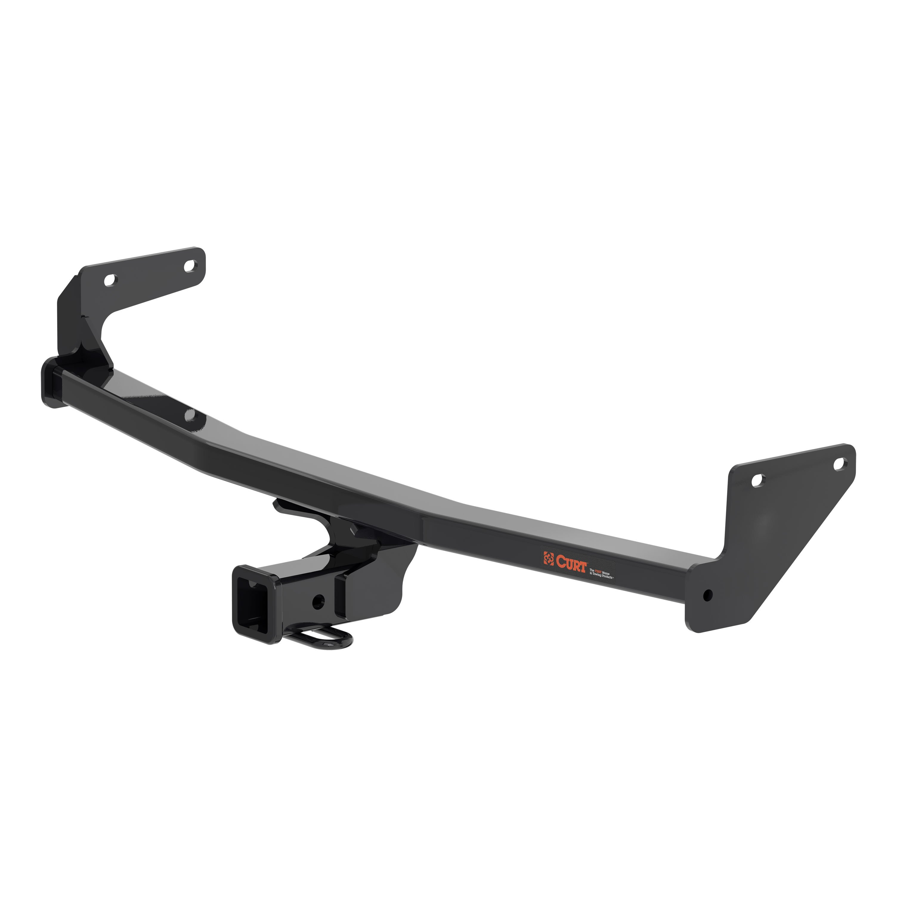 2023 - 2026 Kia Niro Curt 2" Class 3 Trailer Tow Hitch + 5-Flat Wiring Kit Tow Boat/Utility Trailer with Surge Brakes 13531 thumbnail 2