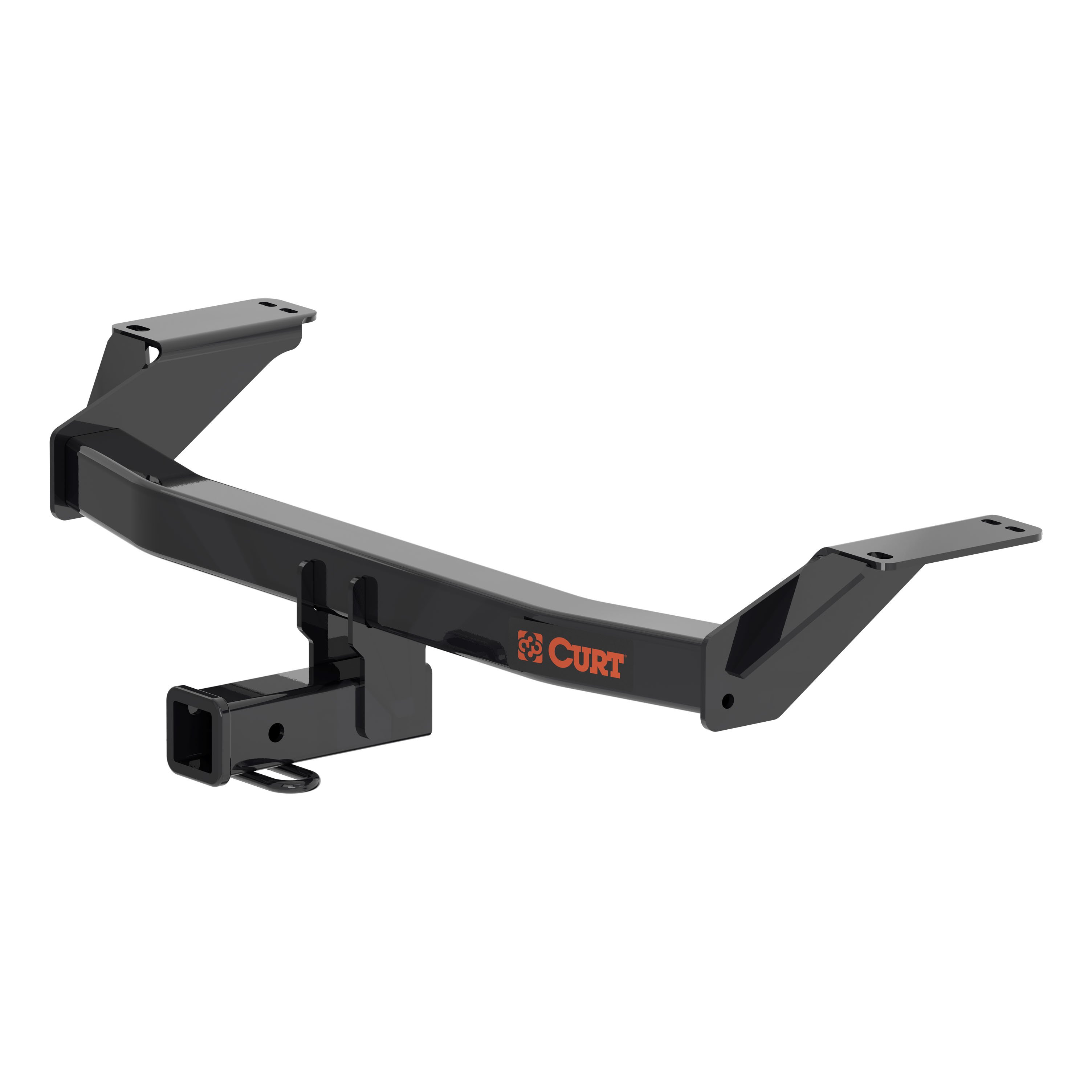 2023 - 2026 Toyota Crown Curt 2" Class 3 Trailer Tow Hitch + 5-Flat Wiring Kit Tow Boat/Utility Trailer with Surge Brakes 13582 thumbnail 2