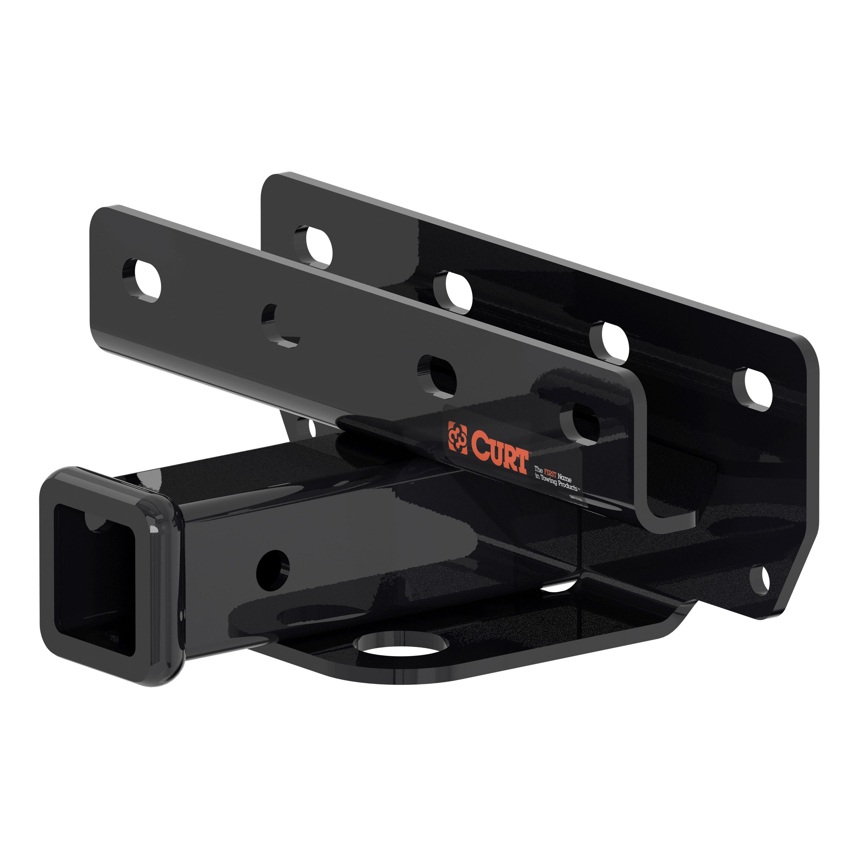 2018 - 2026 Jeep Wrangler JL, excluding diesel Curt 2" Class 3 Trailer Tow Hitch + 5-Flat Wiring Kit Tow Boat/Utility Trailer with Surge Brakes 13392 thumbnail 2