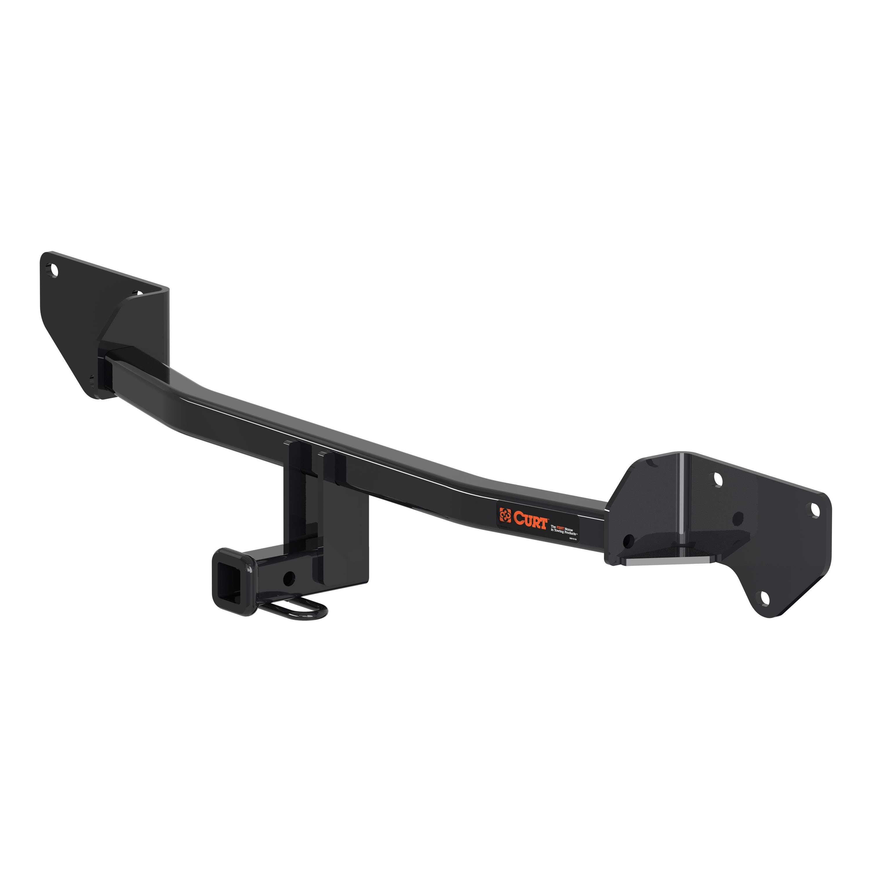2018 - 2019 Toyota Prius C Curt 1-1/4" Class 1 Trailer Tow Hitch + 5-Flat Wiring Kit Tow Boat/Utility Trailer with Surge Brakes 11523 thumbnail 2