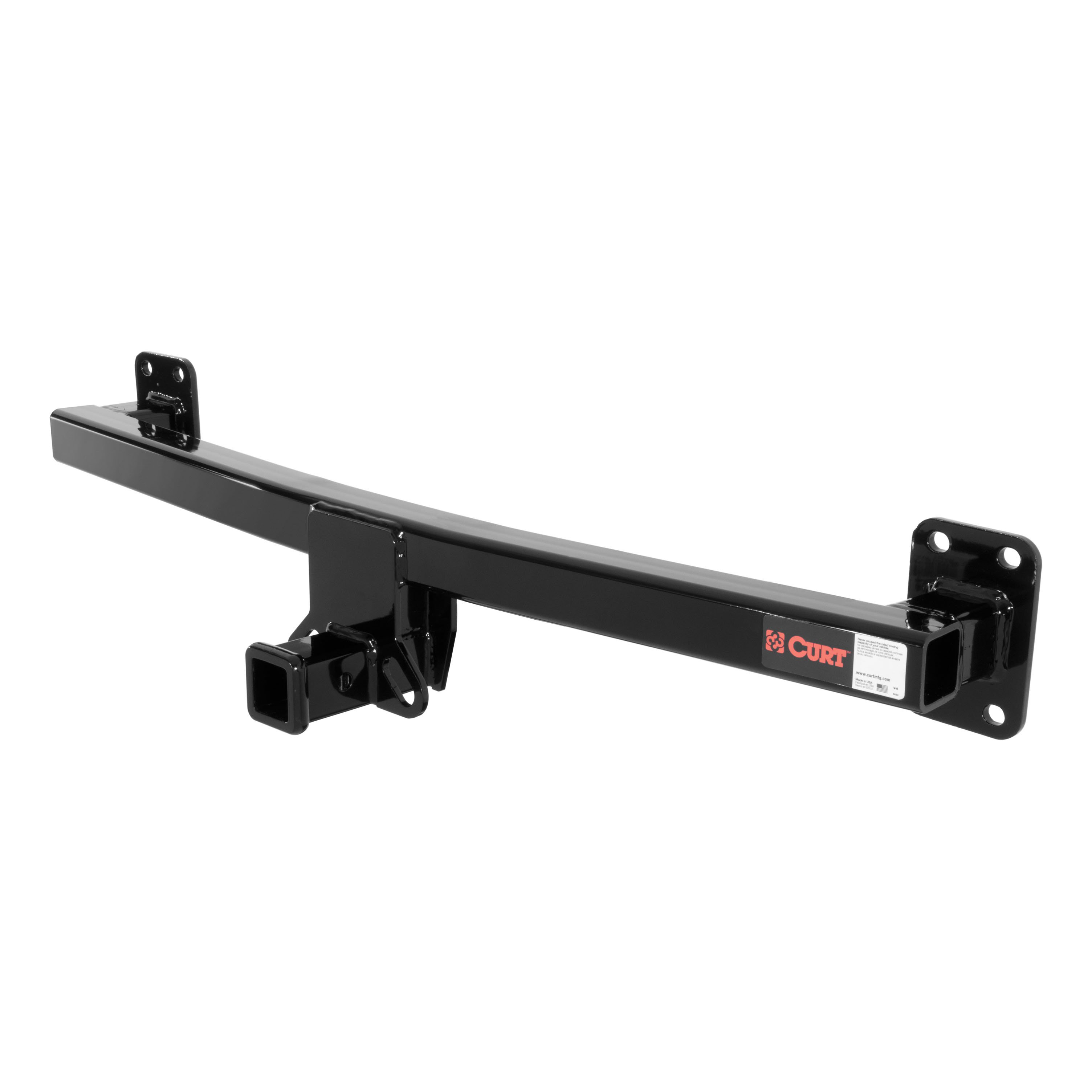 2007 - 2015 Audi Q7 Curt 2" Class 3 Trailer Tow Hitch + 5-Flat Wiring Kit Tow Boat/Utility Trailer with Surge Brakes 13220 thumbnail 2