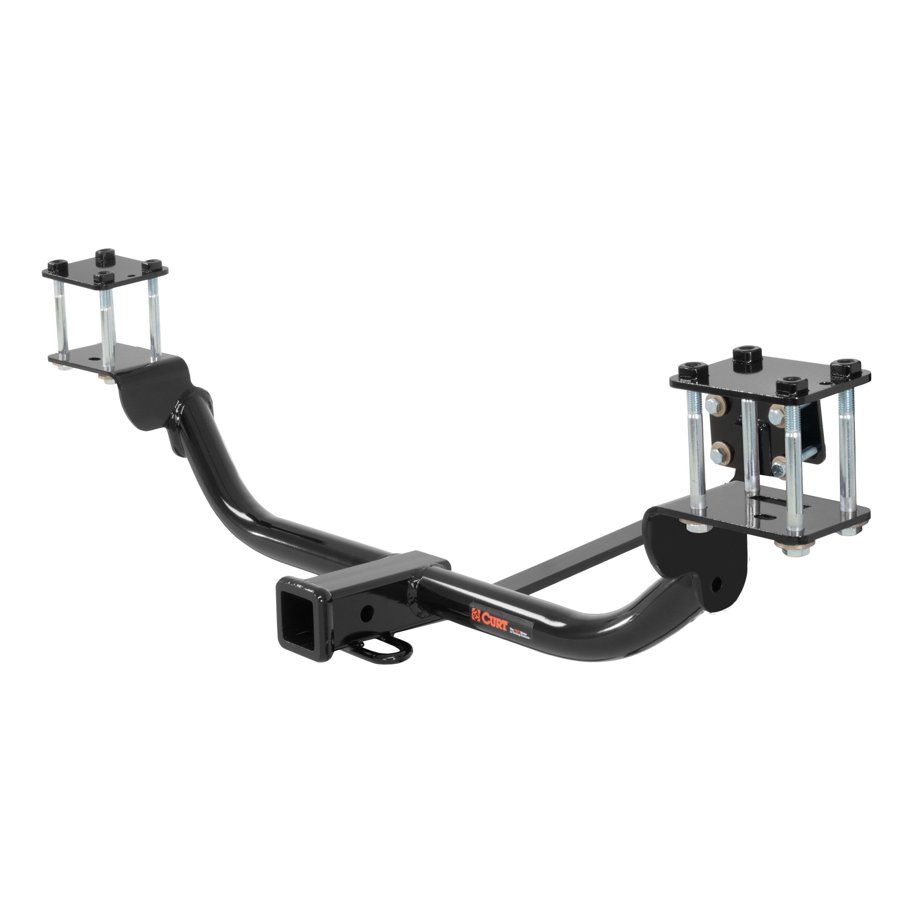 2010 - 2012 Mercedes-Benz GLK350 Curt 2" Class 3 Trailer Tow Hitch + 5-Flat Wiring Kit Tow Boat/Utility Trailer with Surge Brakes 13142 thumbnail 2