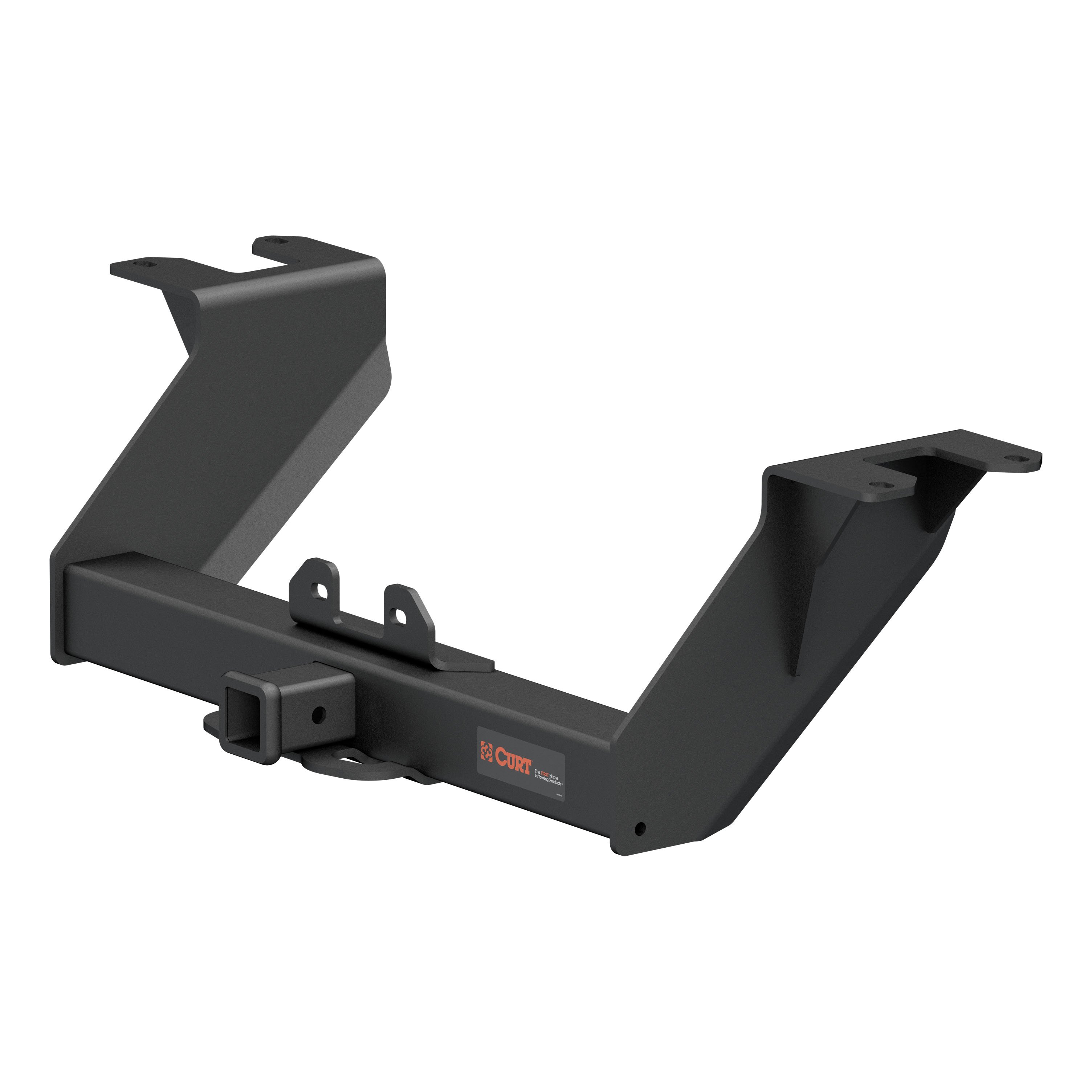 2022 GMC Sierra 1500 Limited With factory receiver Curt 2" Class 5 Trailer Tow Hitch + 5-Flat Wiring Kit Tow Boat/Utility Trailer with Surge Brakes 15307 thumbnail 2