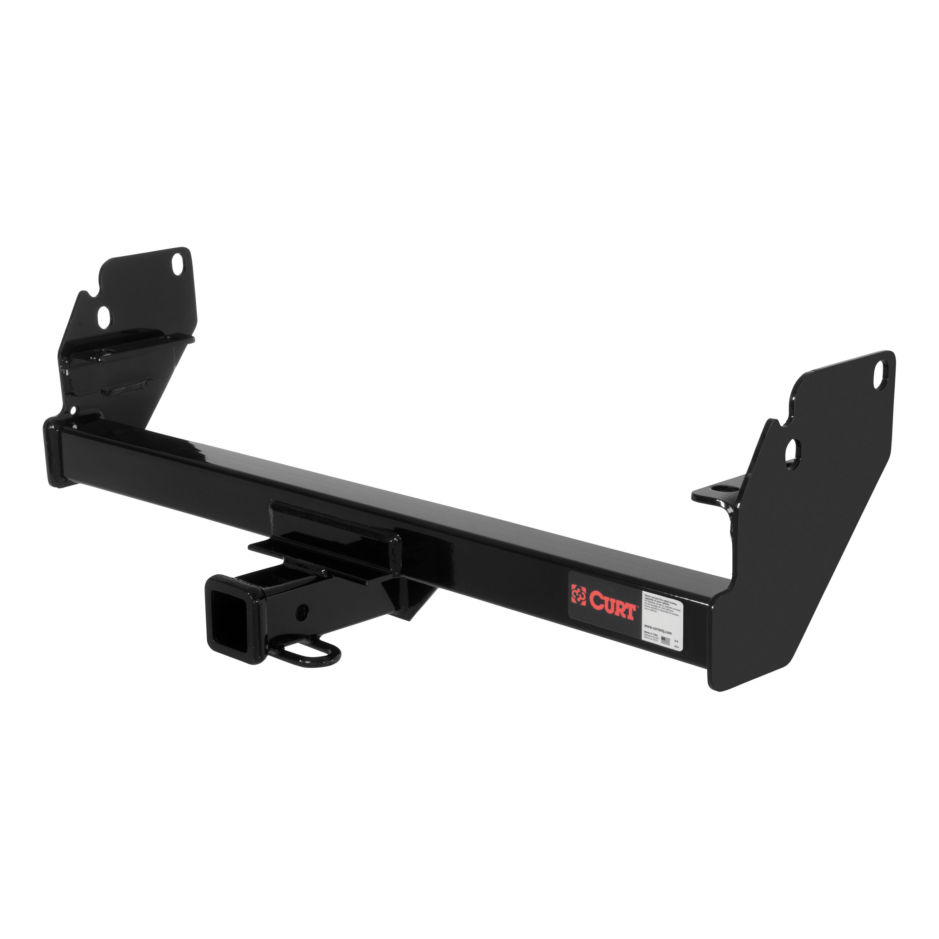 2005 - 2015 Toyota Tacoma Curt 2" Class 3 Trailer Tow Hitch + 5-Flat Wiring Kit Tow Boat/Utility Trailer with Surge Brakes 13323 thumbnail 2
