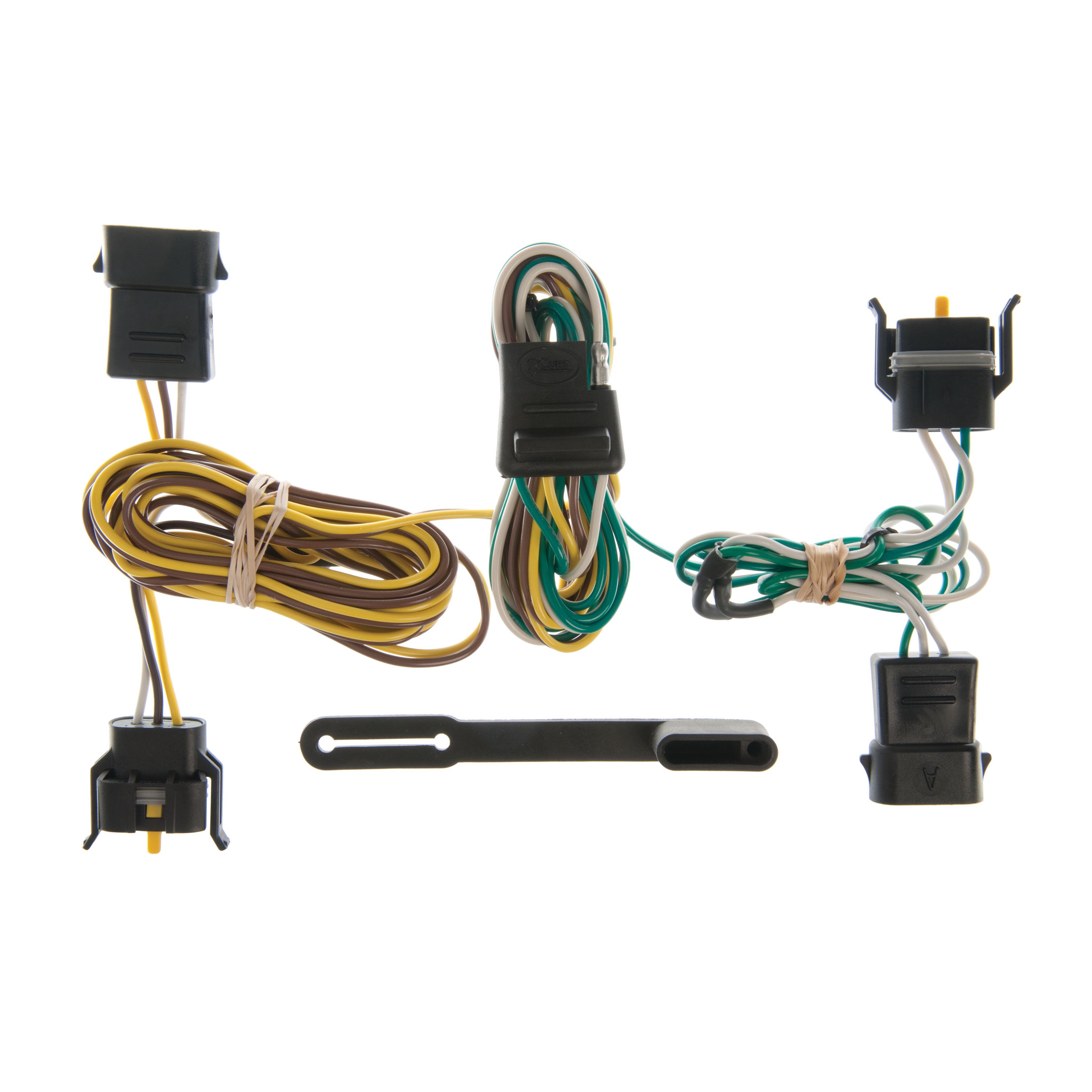 1997 - 1999 Ford F-250LD New body, excluding 20" spare tire Curt 2" Class 3 Trailer Tow Hitch + 5-Flat Wiring Kit Tow Boat/Utility Trailer with Surge Brakes 13038-1 thumbnail 1