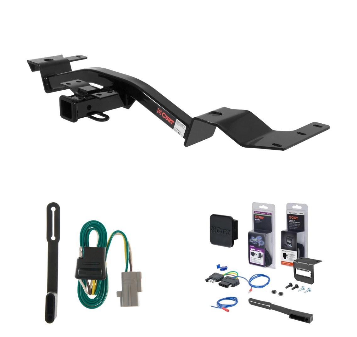 2001 - 2002 Toyota Sequoia Curt 2" Class 3 Trailer Tow Hitch + REPL Wiring Kit 13440 thumbnail 0
