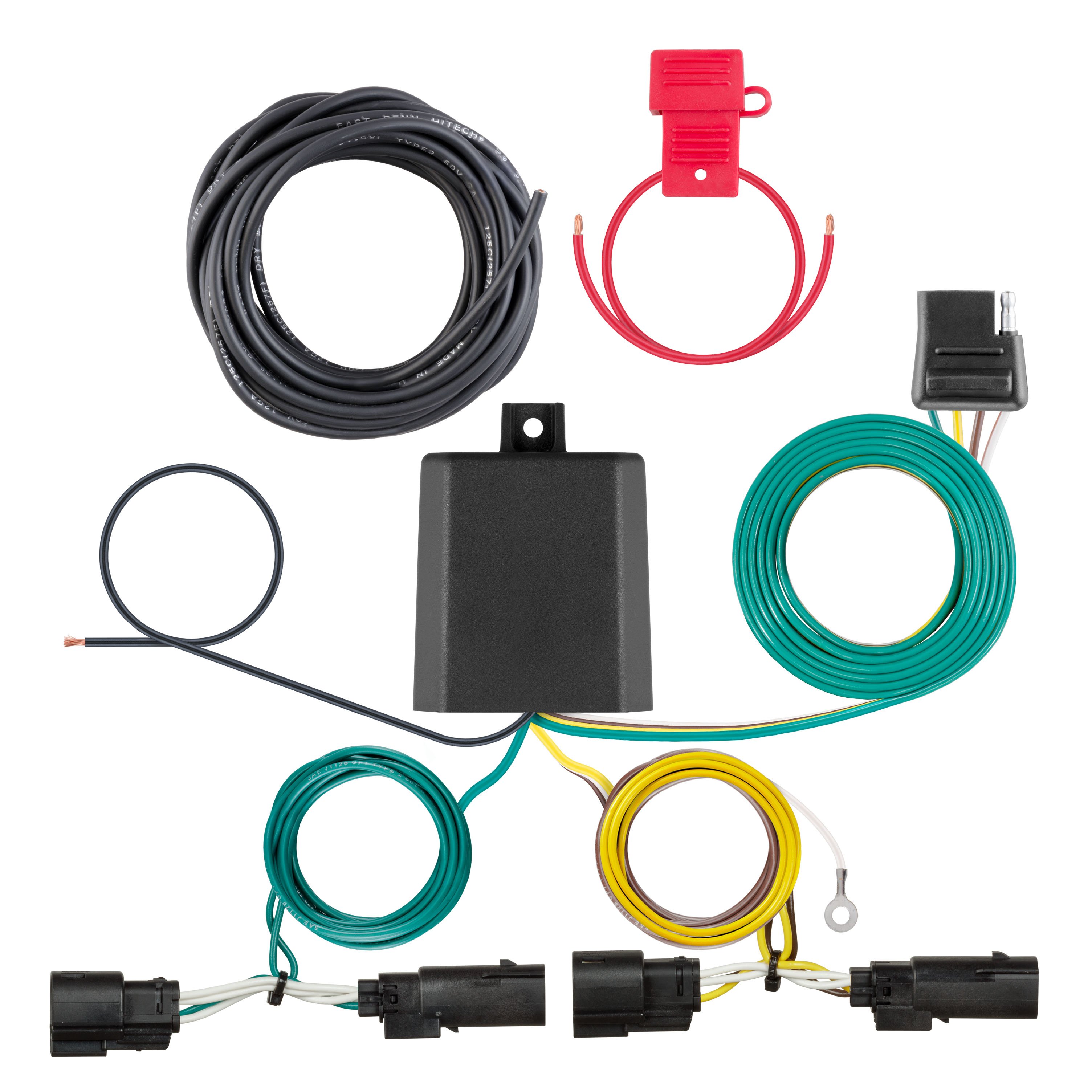 2021 - 2026 Chrysler Pacifica Curt 1-1/4" Class 2 Trailer Tow Hitch + 5-Flat Wiring Kit Tow Boat/Utility Trailer with Surge Brakes 12180 thumbnail 1