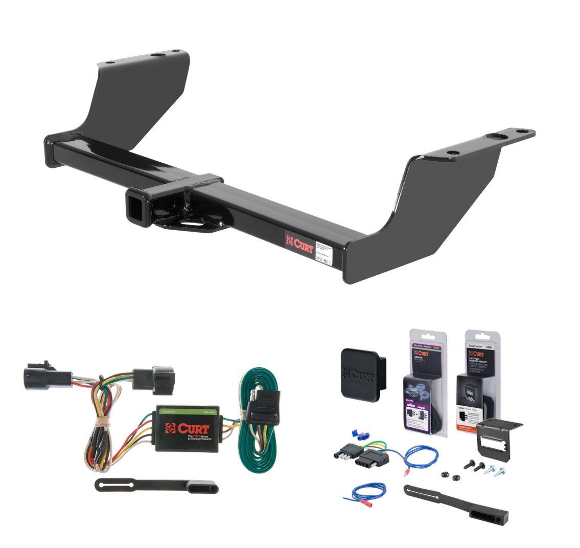 1998 - 2007 Mazda B3000 Curt 1-1/4" Class 2 Trailer Tow Hitch + 5-Flat Wiring Kit Tow Boat/Utility Trailer with Surge Brakes 12012 thumbnail 0