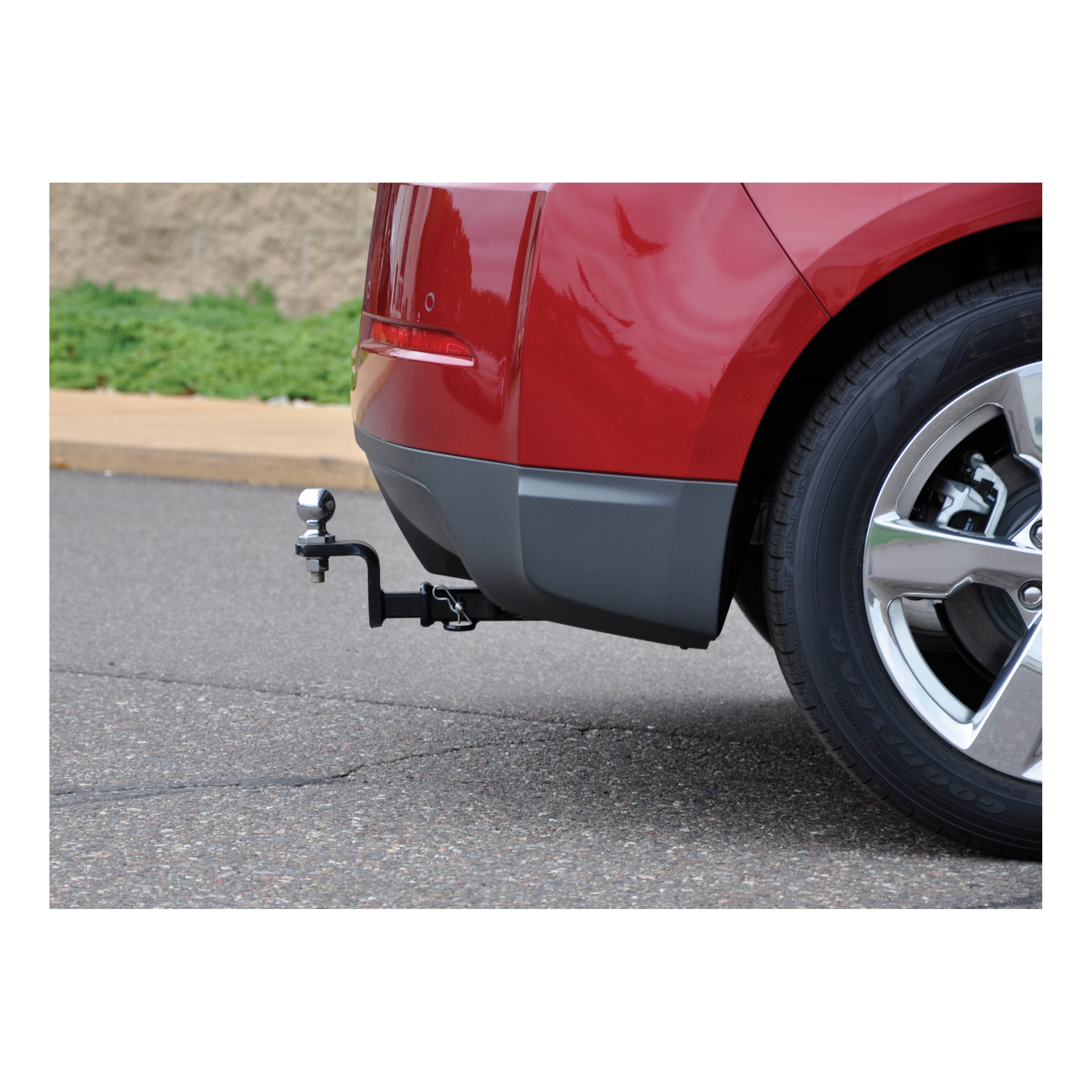 2011 - 2015 Chevrolet Volt Curt 1-1/4" Class 1 Trailer Tow Hitch + 5-Flat Wiring Kit Tow Boat/Utility Trailer with Surge Brakes 11221 thumbnail 8