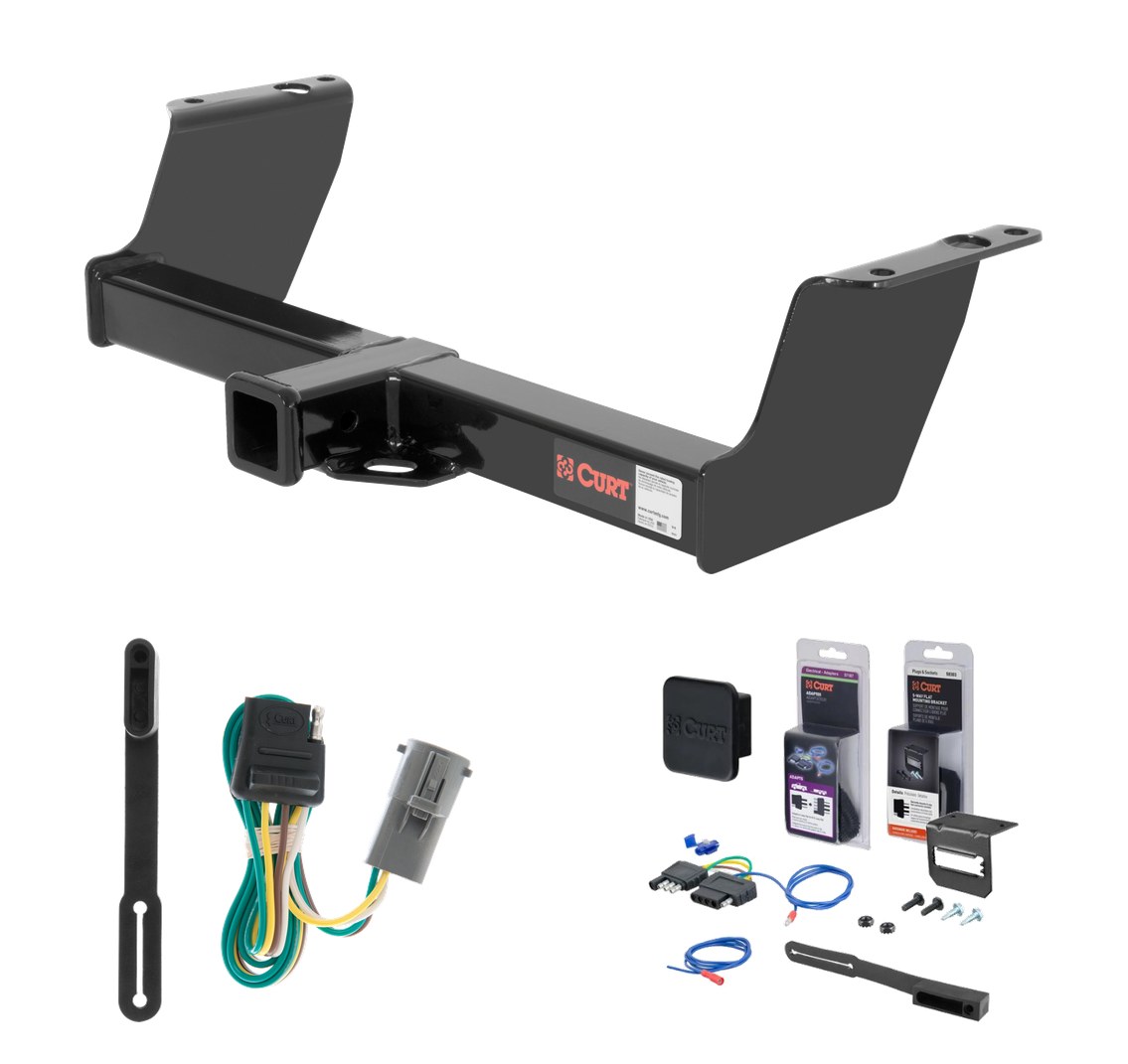 1998 - 2001 Mazda B3000 2000 - 2005 models are no drill Curt 2" Class 3 Trailer Tow Hitch + 5-Flat Wiring Kit Tow Boat/Utility Trailer with Surge Brakes 13019 thumbnail 0