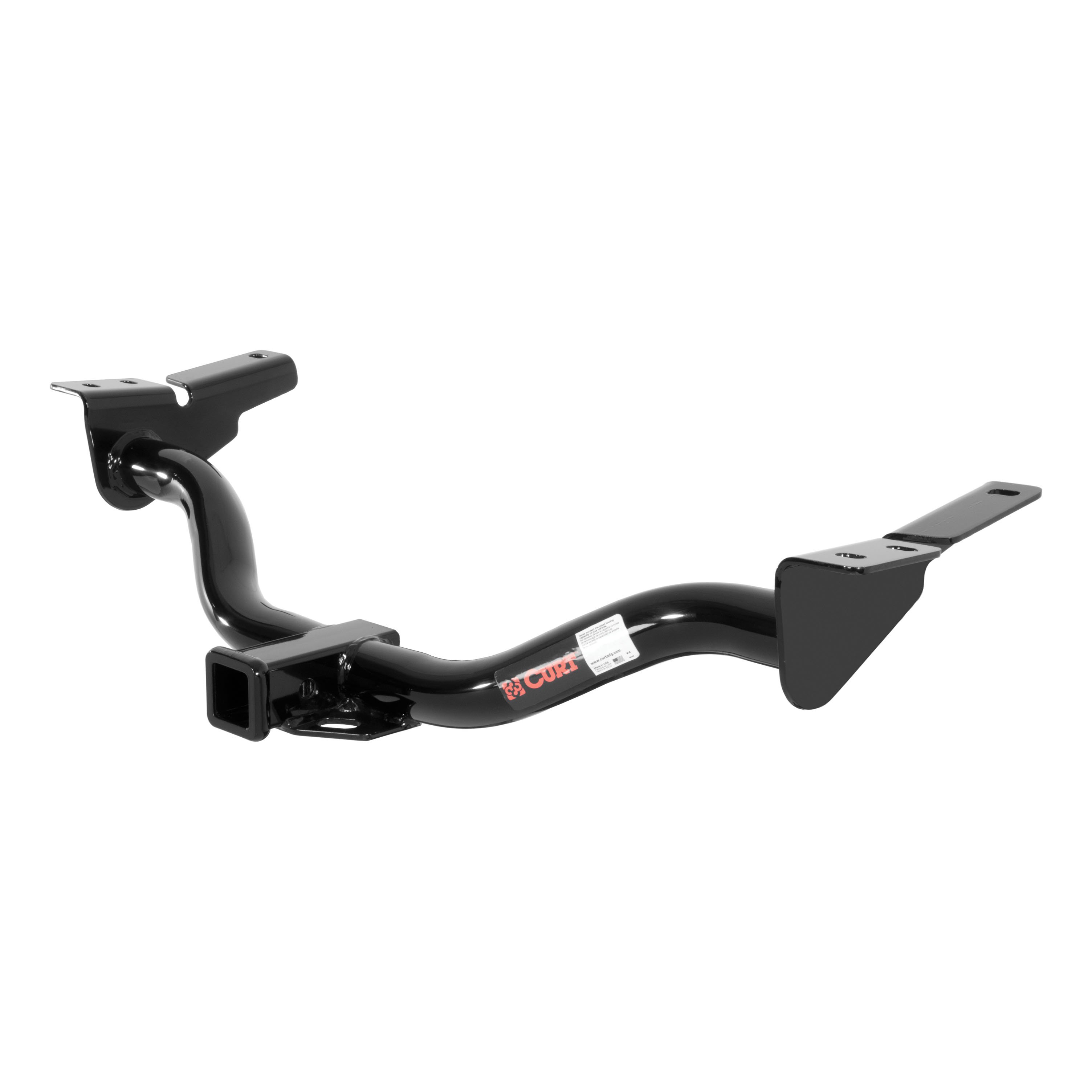 2001 - 2004 Mazda Tribute Without factory 1-1/4" receiver hitch Curt 2" Class 3 Trailer Tow Hitch + 5-Flat Wiring Kit Tow Boat/Utility Trailer with Surge Brakes 13506 thumbnail 2