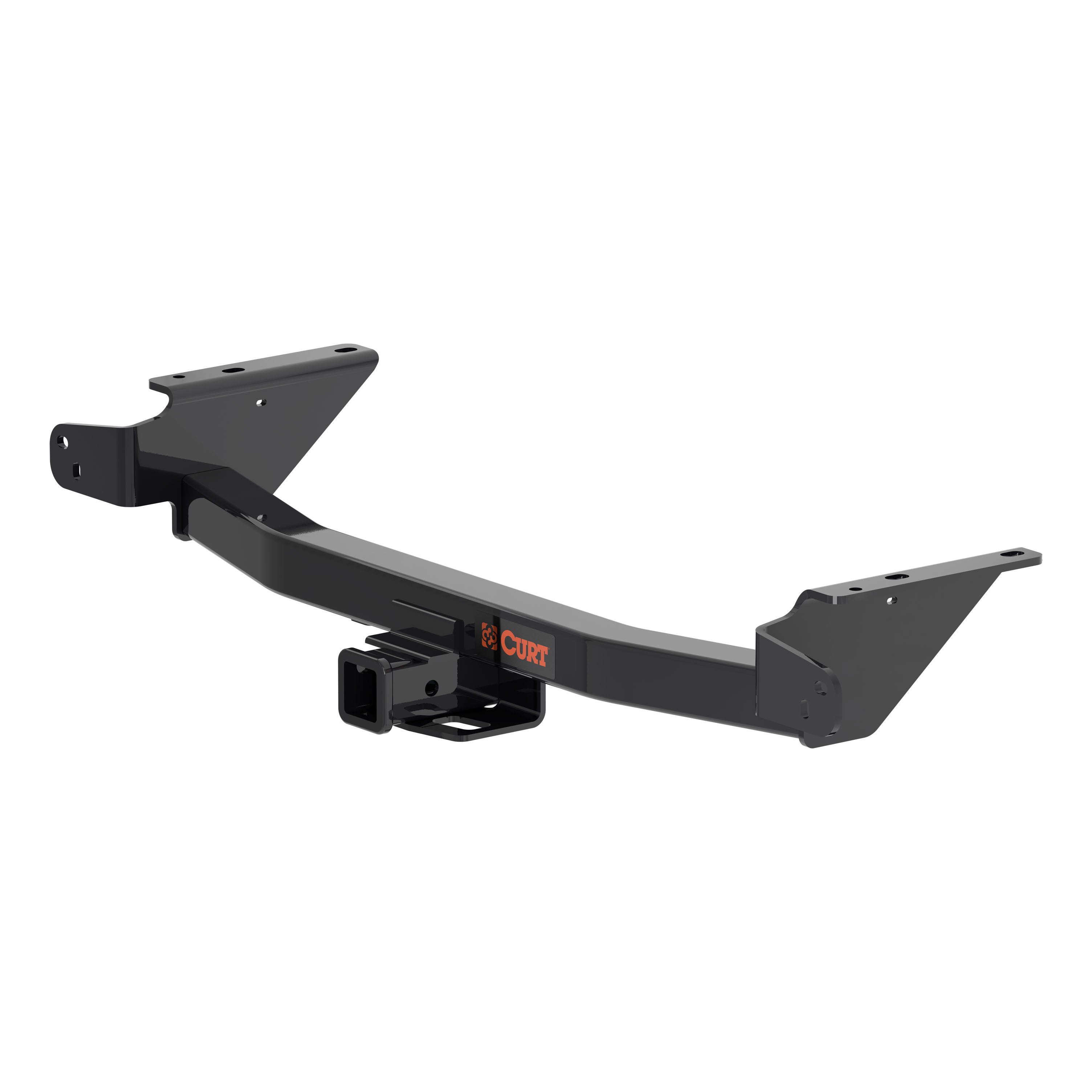 2023 - 2026 GMC Canyon Curt 2" Class 3 Trailer Tow Hitch + 5-Flat Wiring Kit Tow Boat/Utility Trailer with Surge Brakes 13576 thumbnail 2