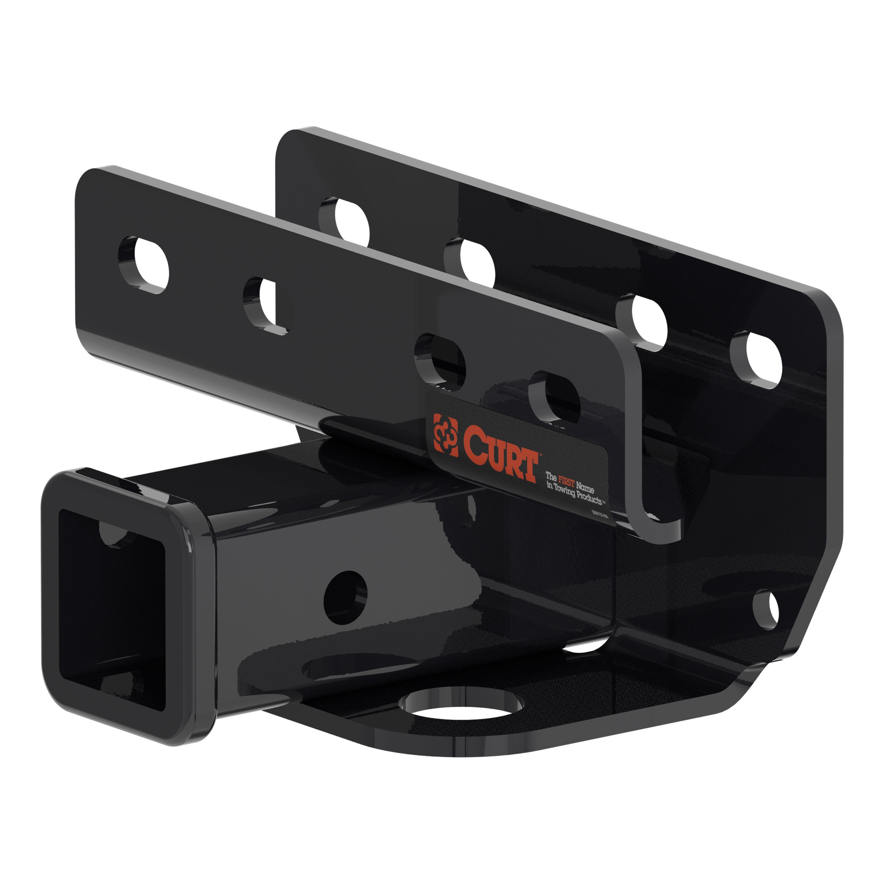 2021 - 2026 Ford Bronco w/LED Tailights Excluding factory receiver Curt 2" Class 3 Trailer Tow Hitch + 5-Flat Wiring Kit Tow Boat/Utility Trailer with Surge Brakes 13493 thumbnail 2