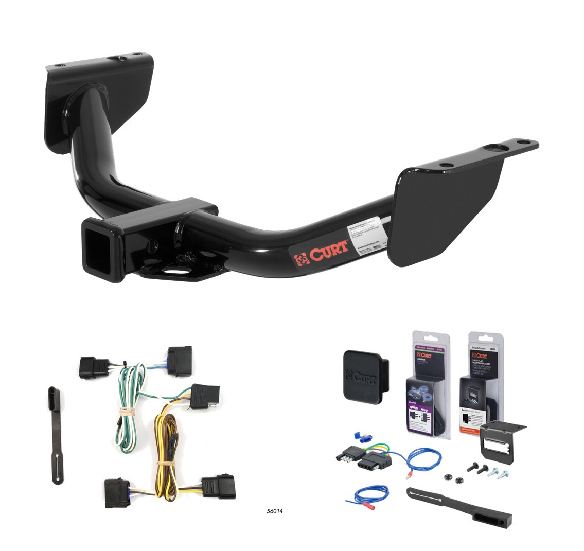 2000 - 2011 Ford Ranger 2000 - 2005 models are no drill Curt 2" Class 3 Trailer Tow Hitch + 5-Flat Wiring Kit Tow Boat/Utility Trailer with Surge Brakes 13138 thumbnail 0