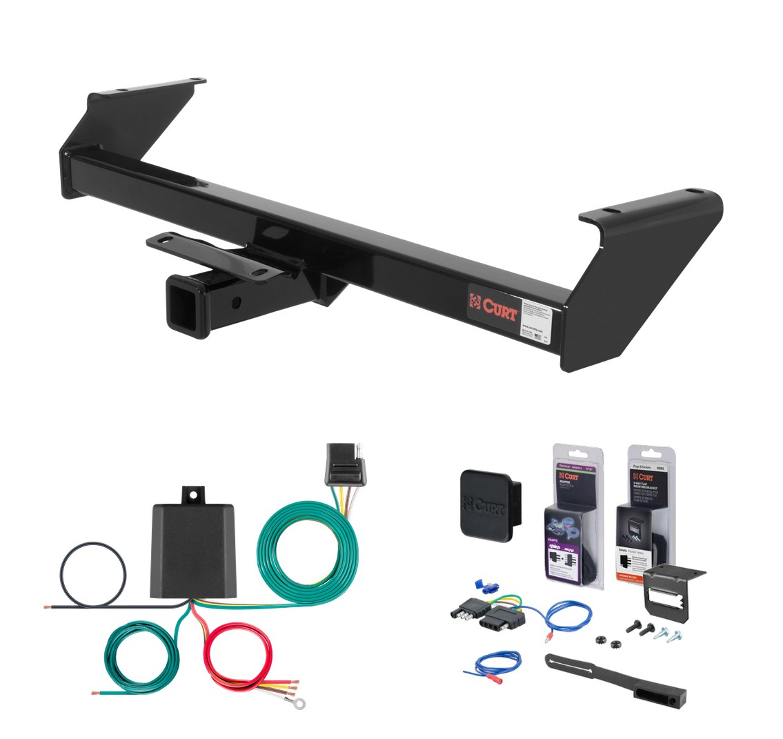 2003 - 2006 Toyota Tundra #13180 will not fit with towable bumper mount Curt 2" Class 3 Trailer Tow Hitch + 5-Flat Wiring Kit Tow Boat/Utility Trailer with Surge Brakes 13180 thumbnail 0