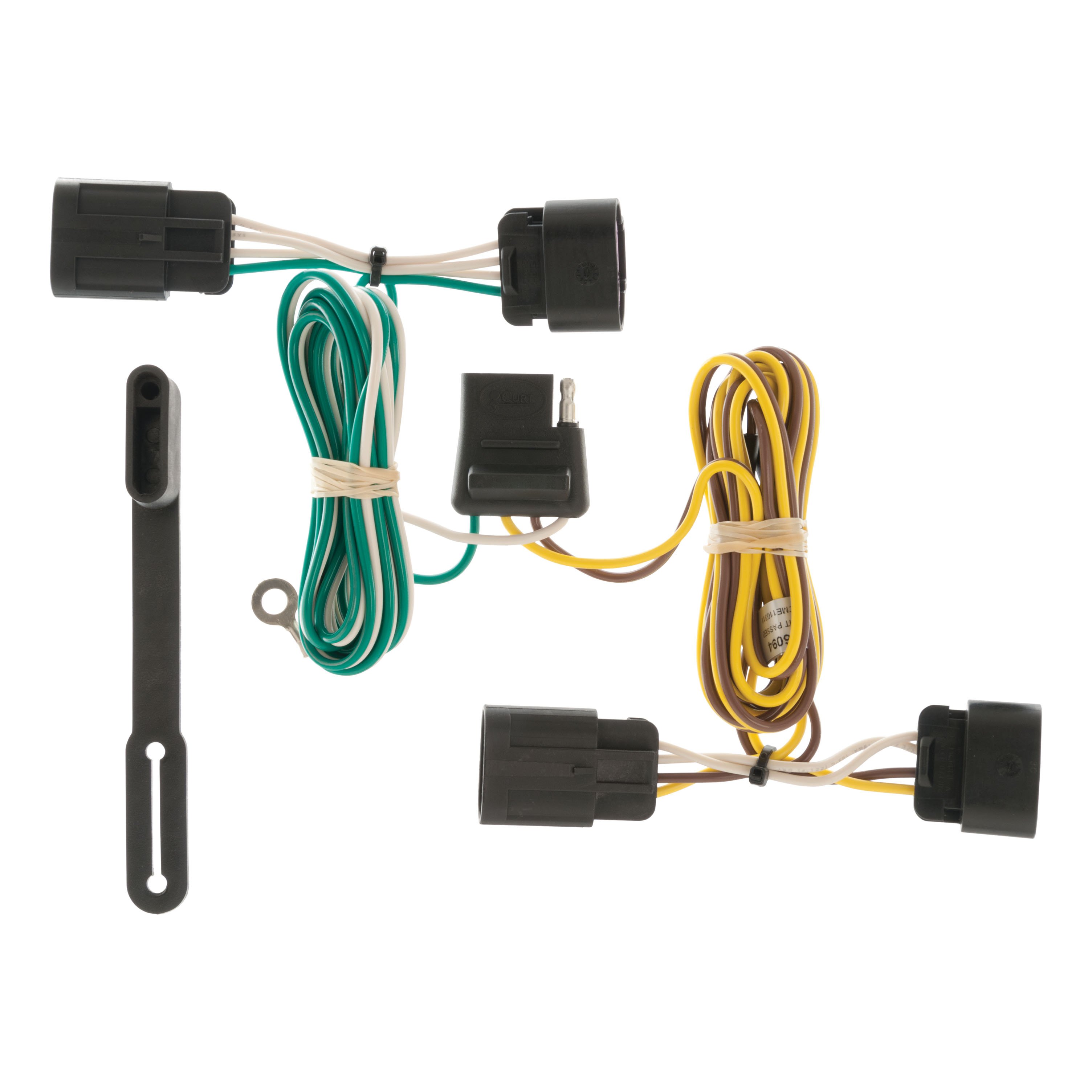 2010 - 2017 Chevrolet Equinox Curt 2" Class 3 Trailer Tow Hitch + 5-Flat Wiring Kit Tow Boat/Utility Trailer with Surge Brakes 13591-1 thumbnail 1
