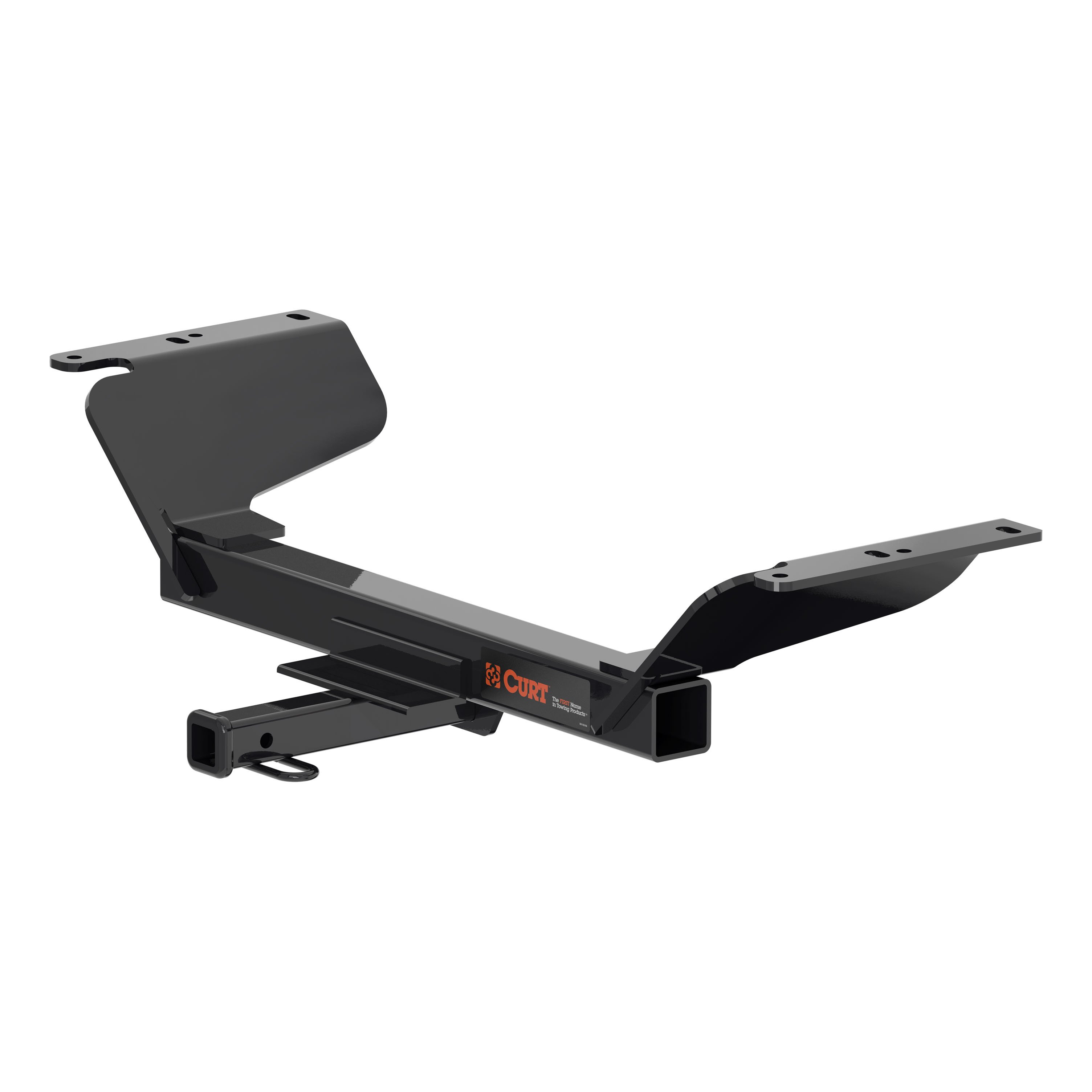 2018 - 2026 Chevrolet Equinox Excluding diesel Curt 1-1/4" Class 2 Trailer Tow Hitch + 5-Flat Wiring Kit Tow Boat/Utility Trailer with Surge Brakes 12201 thumbnail 2