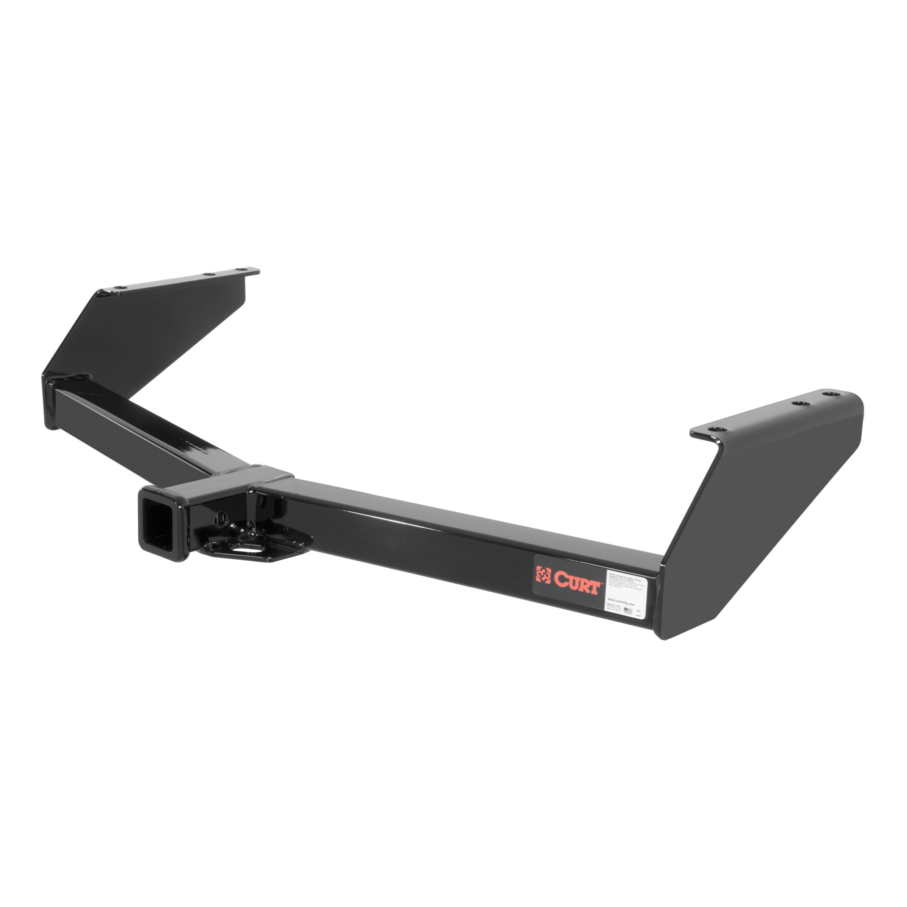 2001 - 2003 Dodge Van (full size) Excluding factory step bumper Curt 2" Class 3 Trailer Tow Hitch + 5-Flat Wiring Kit Tow Boat/Utility Trailer with Surge Brakes 13015 thumbnail 2